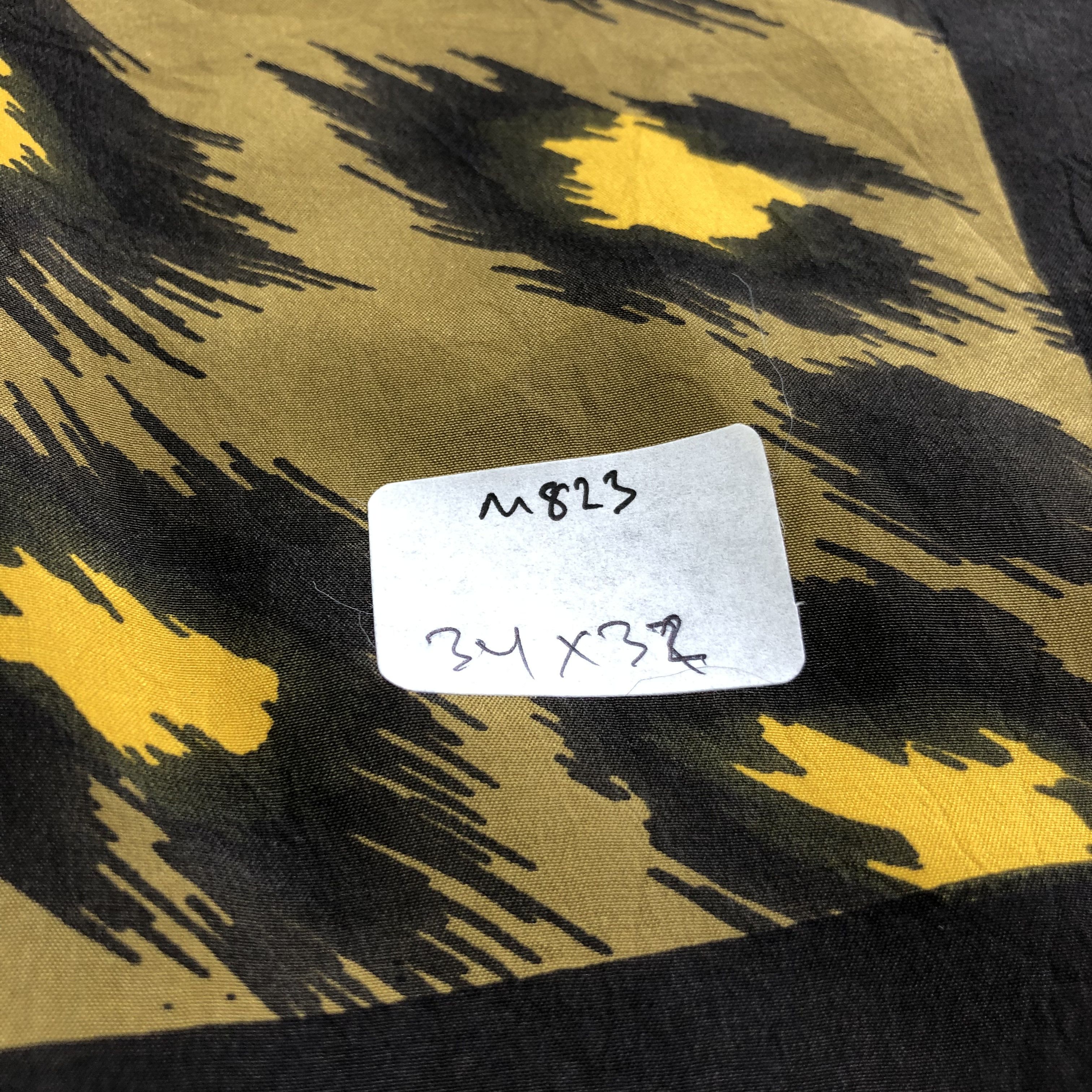 Vintage Luxury Cheetah Spots Hand Rolled Silk Scarf M823 Size ONE SIZE - 4 Thumbnail