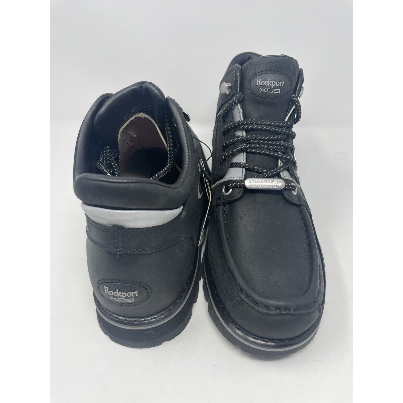 Rockport Mens ROCKPORT UMBWE II MWEKA Black Leather WATERPROOF BOOTS Size US 7 / EU 40 - 8 Thumbnail