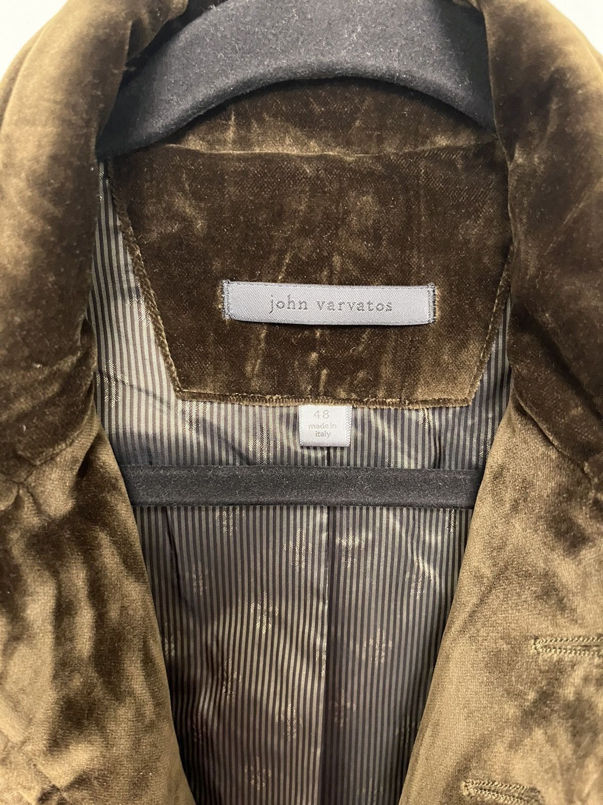 John Varvatos Crushed velvet Multibutton jacket 48 Size US M / EU 48-50 / 2 - 7 Thumbnail