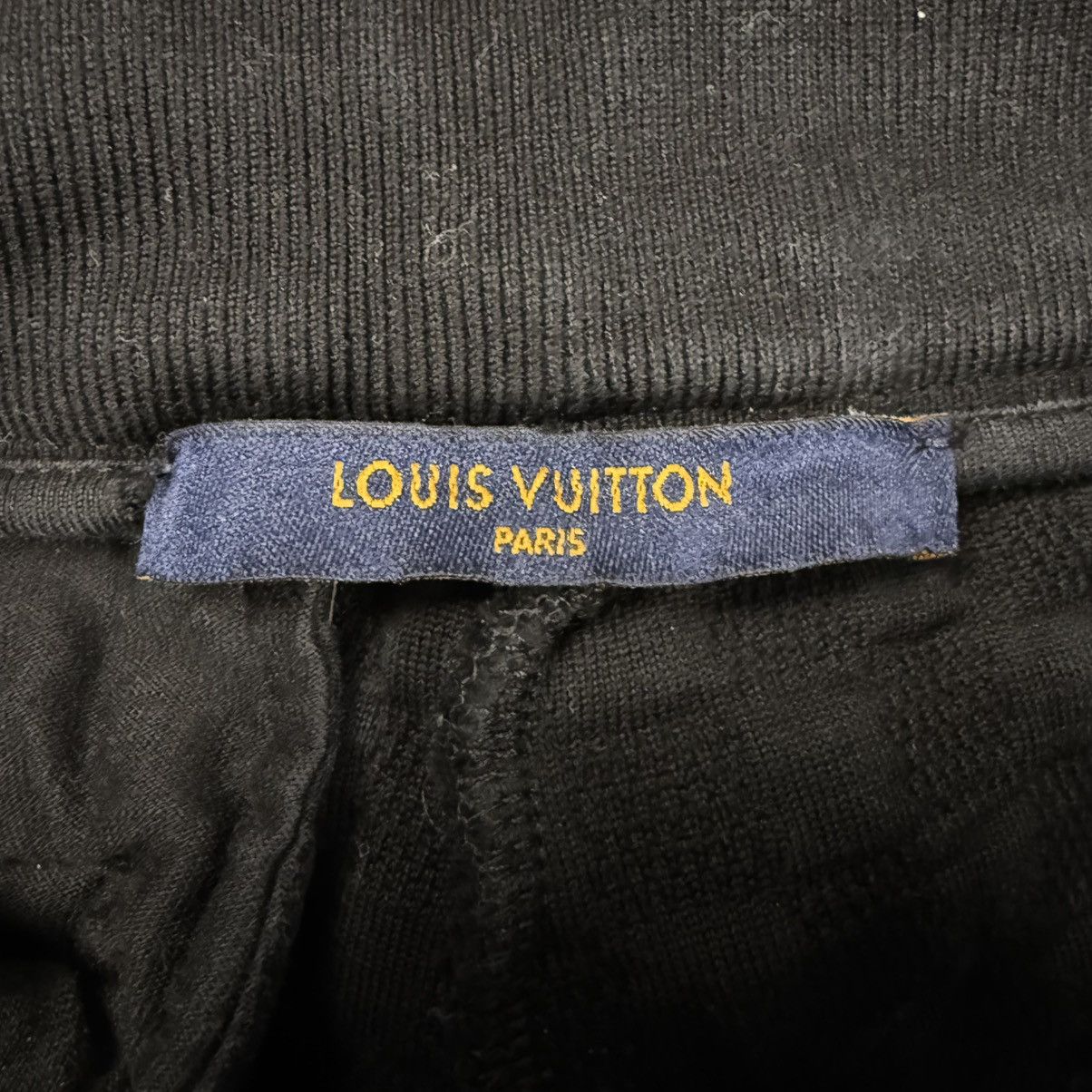 Louis Vuitton Louis Vuitton Waffle Knit Track ʼBlack’ Sweatpants Size US 32 / EU 48 - 6 Thumbnail