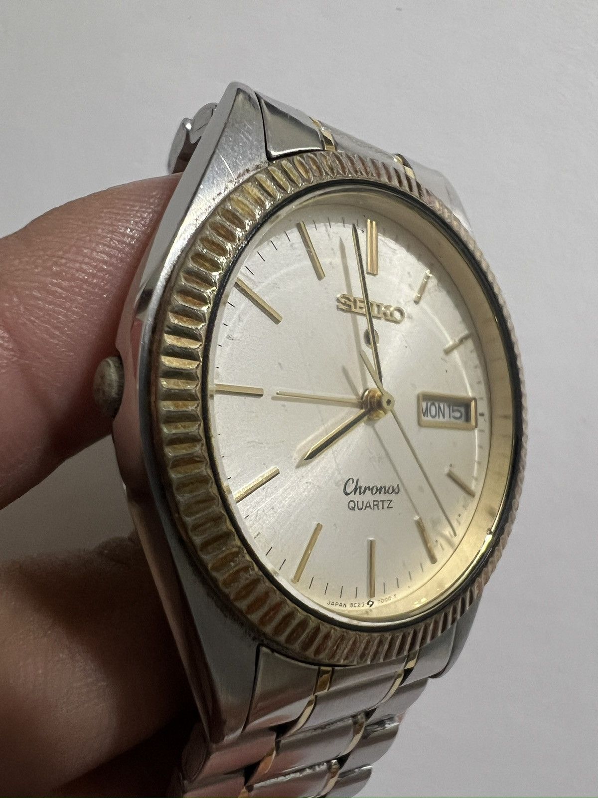 Seiko OG ALL Vintage 90s Seiko Chronos ALARM Size ONE SIZE - 9 Thumbnail