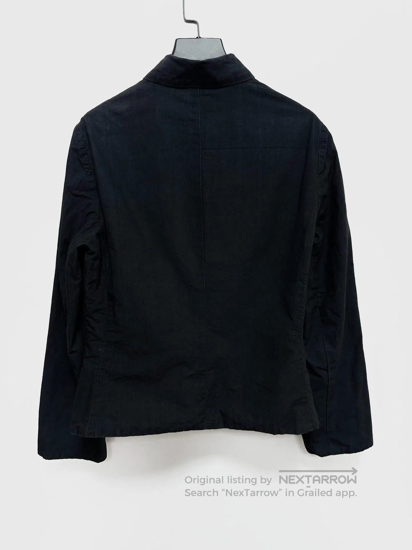 Casey Vidalenc Chez Vidalenc Washed Cotton Silk Short Jacket. Size M / US 6-8 / IT 42-44 - 3 Thumbnail
