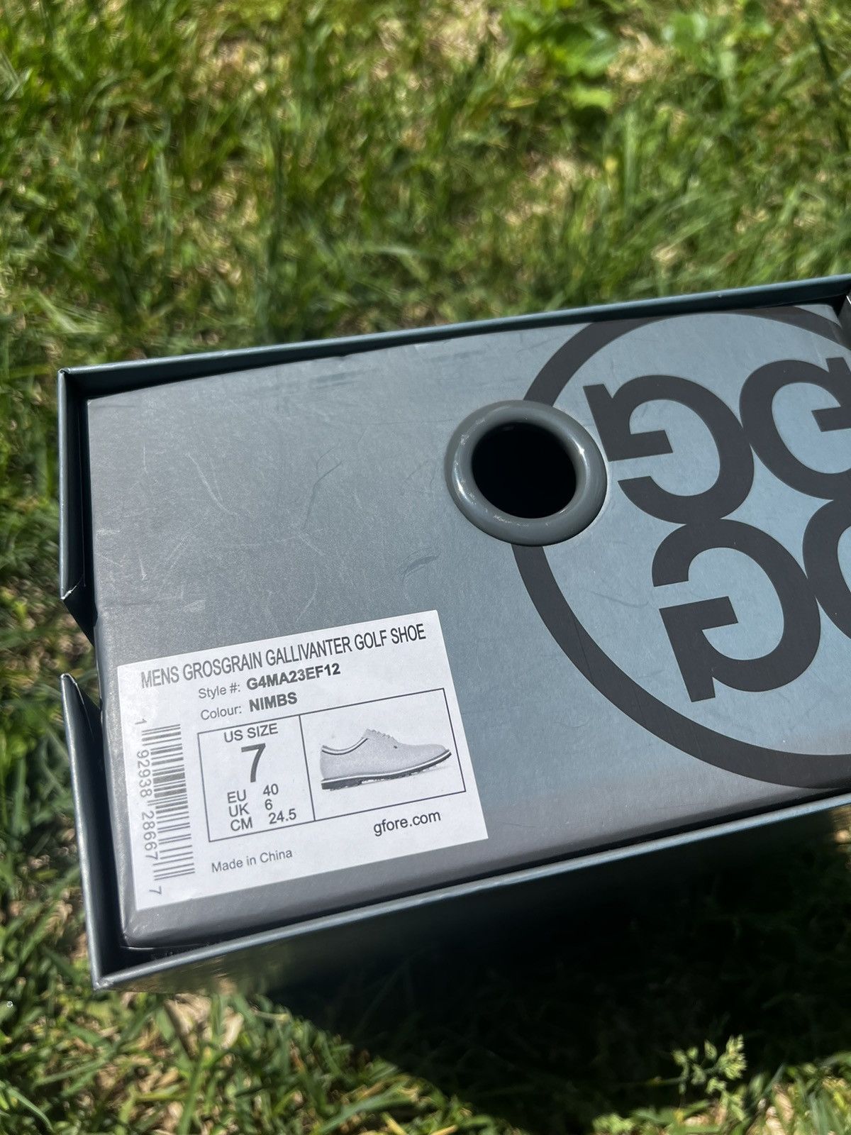G/FORE NEW G/FORE size 7 Mens Grosgrain Gallivanter Golf Grey Shoes Size US 7 / EU 40 - 13 Thumbnail