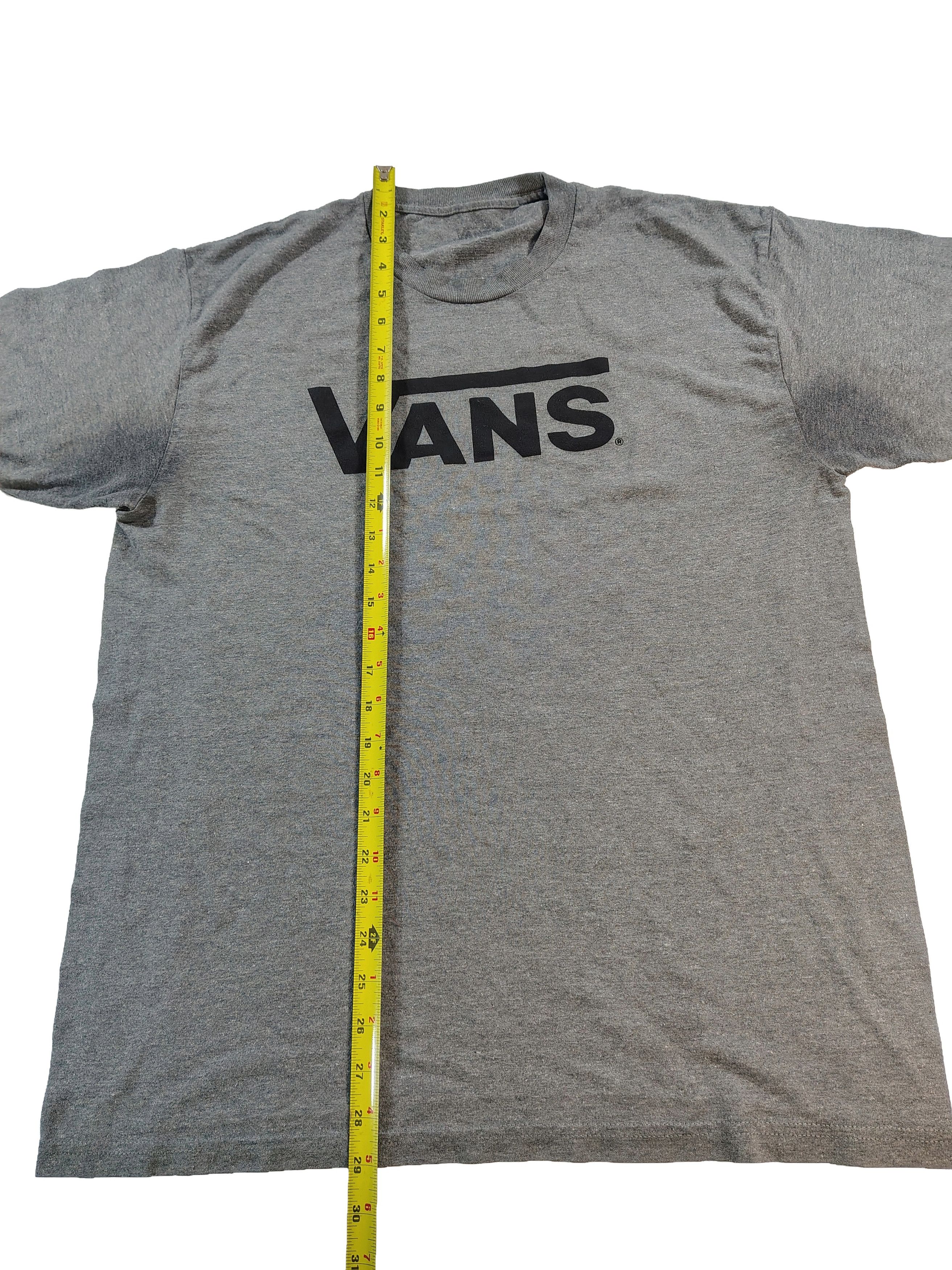 Vans Men's Grey Large Vans Logo T-Shirt Size US L / EU 52-54 / 3 - 3 Thumbnail