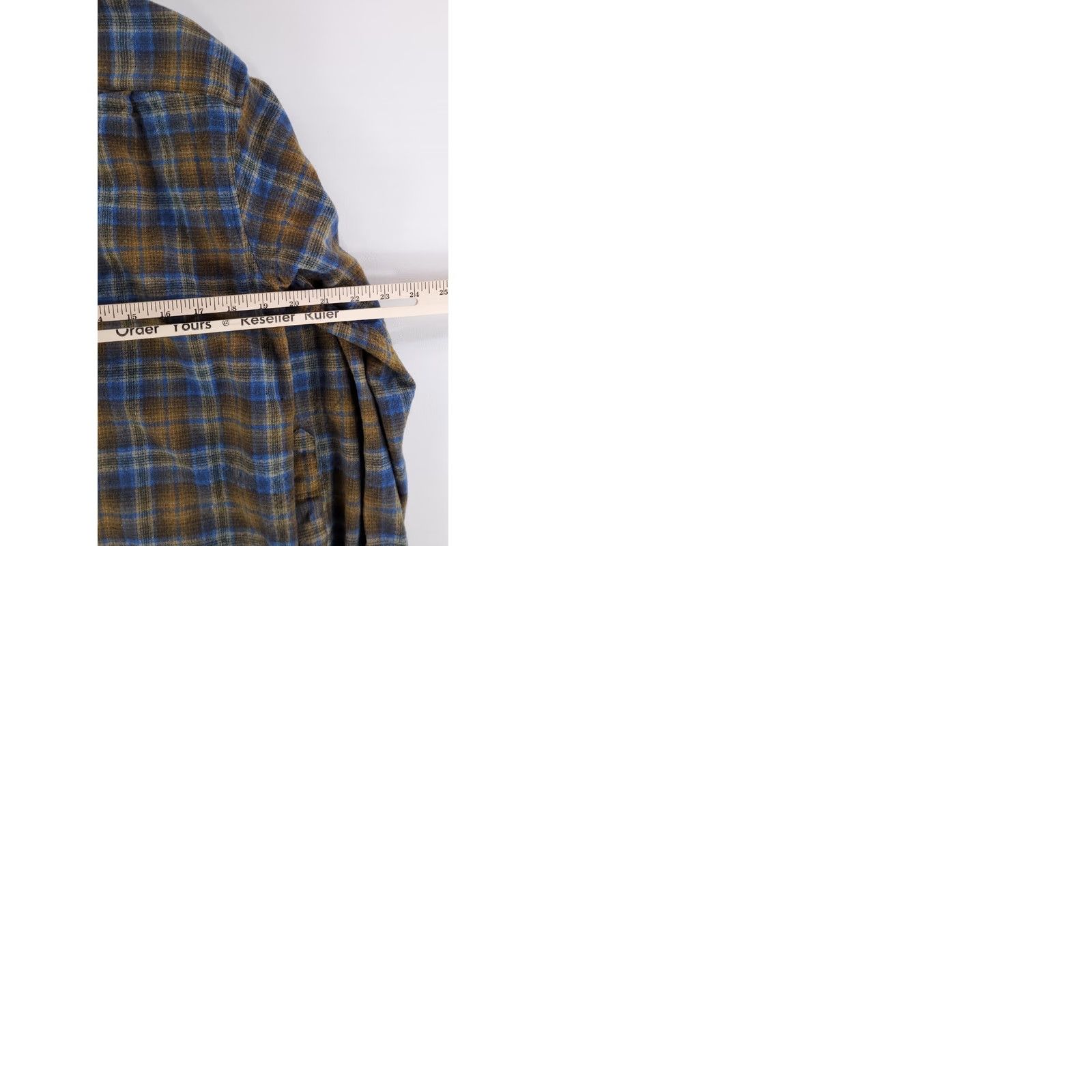 Pendleton Pendleton Lodge Shirt Plaid Button-Up Long Sleeve Mens M Blue Green Size US M / EU 48-50 / 2 - 9 Thumbnail