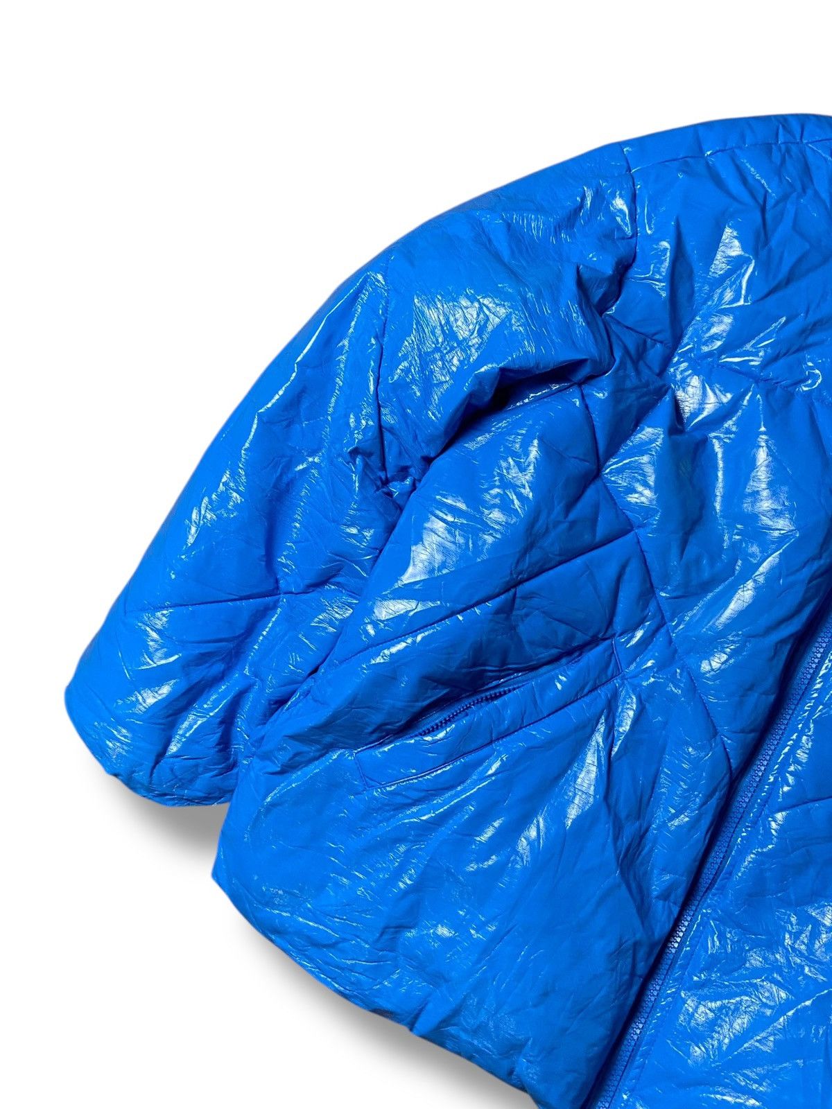 Designer × Vintage × Zara ZARA Brand Fashion Puffer Leather Jacket (131) Size US XL / EU 56 / 4 - 10 Thumbnail