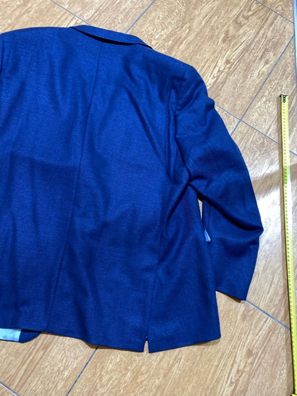 Loro Piana Tom Rusborg Ing Loro Piana Men’s Navy Blue Blazer Jacket Size 52S - 7 Thumbnail