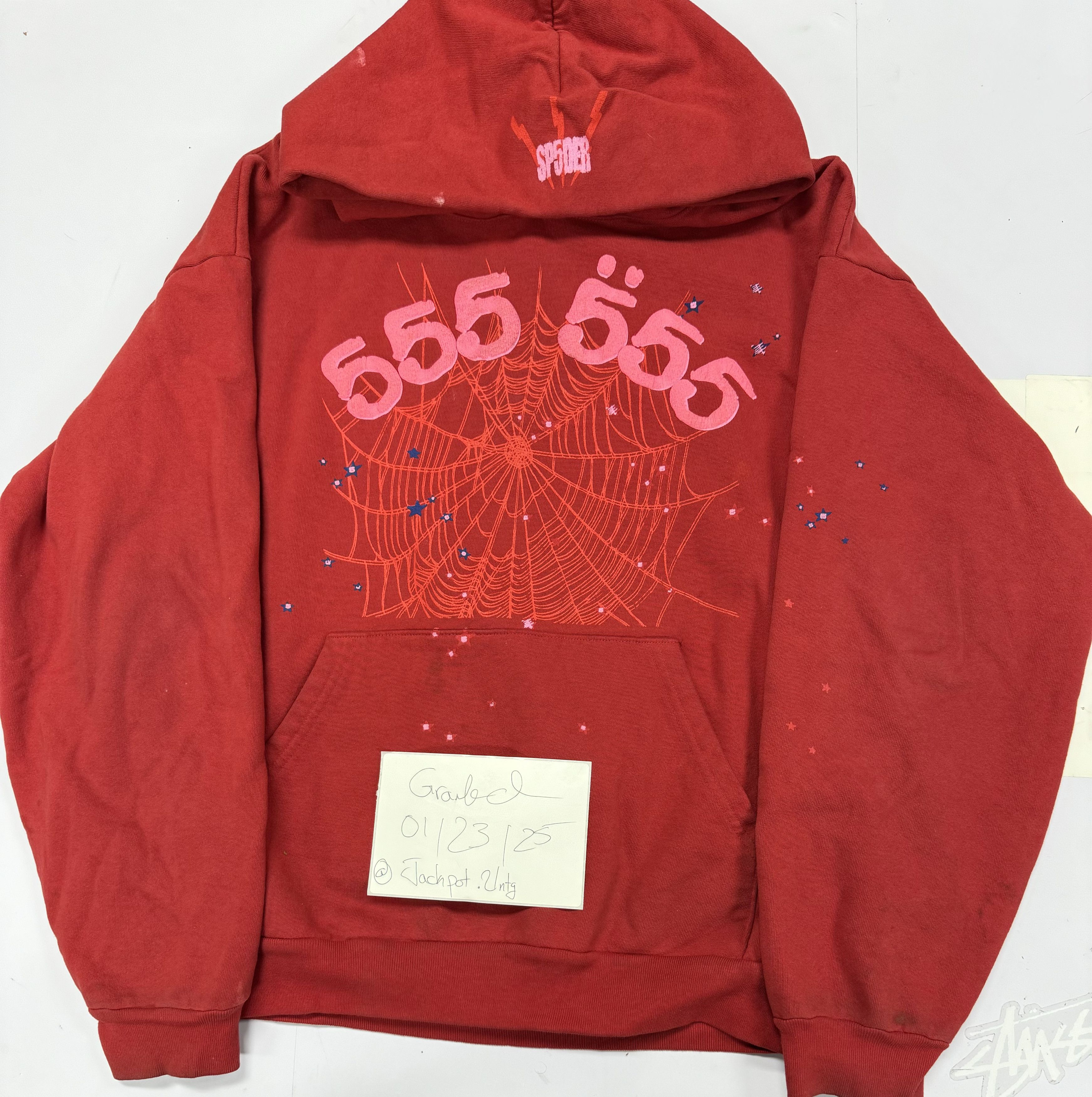 Spider Worldwide × Young Thug Spider Sp5der Worldwide 555 Red 