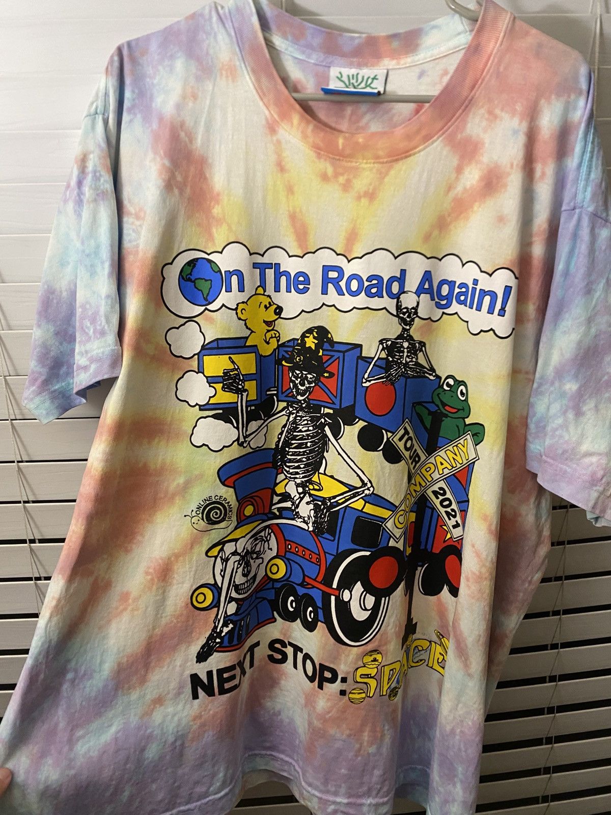 Online Ceramics Online Ceramics Tour Tee Tie Dye Size US XL / EU 56 / 4 - 1 Thumbnail