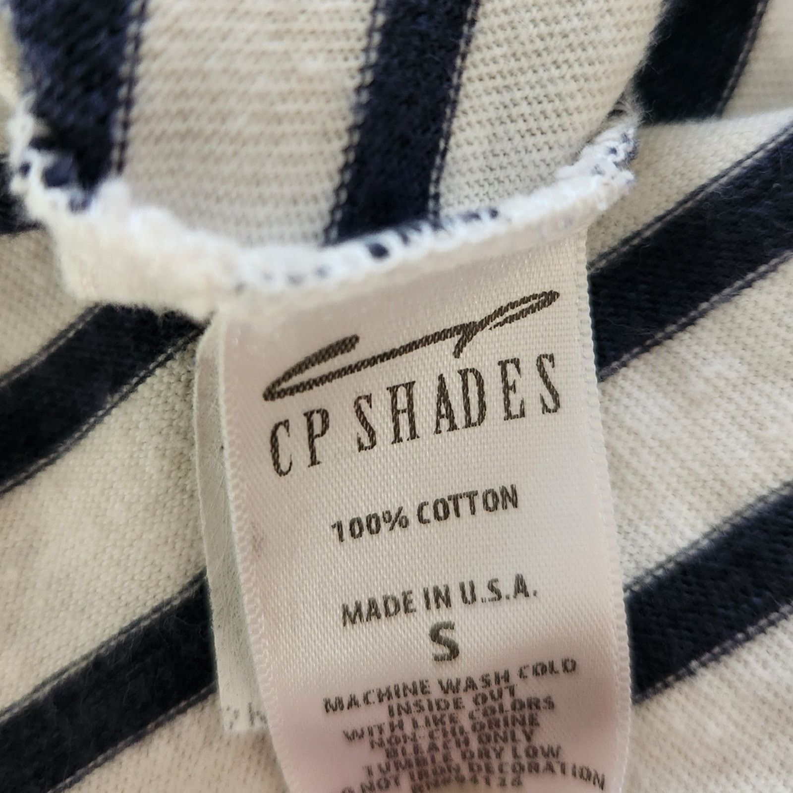 CP Shades CP SHADES Mercedes Striped Tunic Dress Small Size S / US 4 / IT 40 - 8 Thumbnail