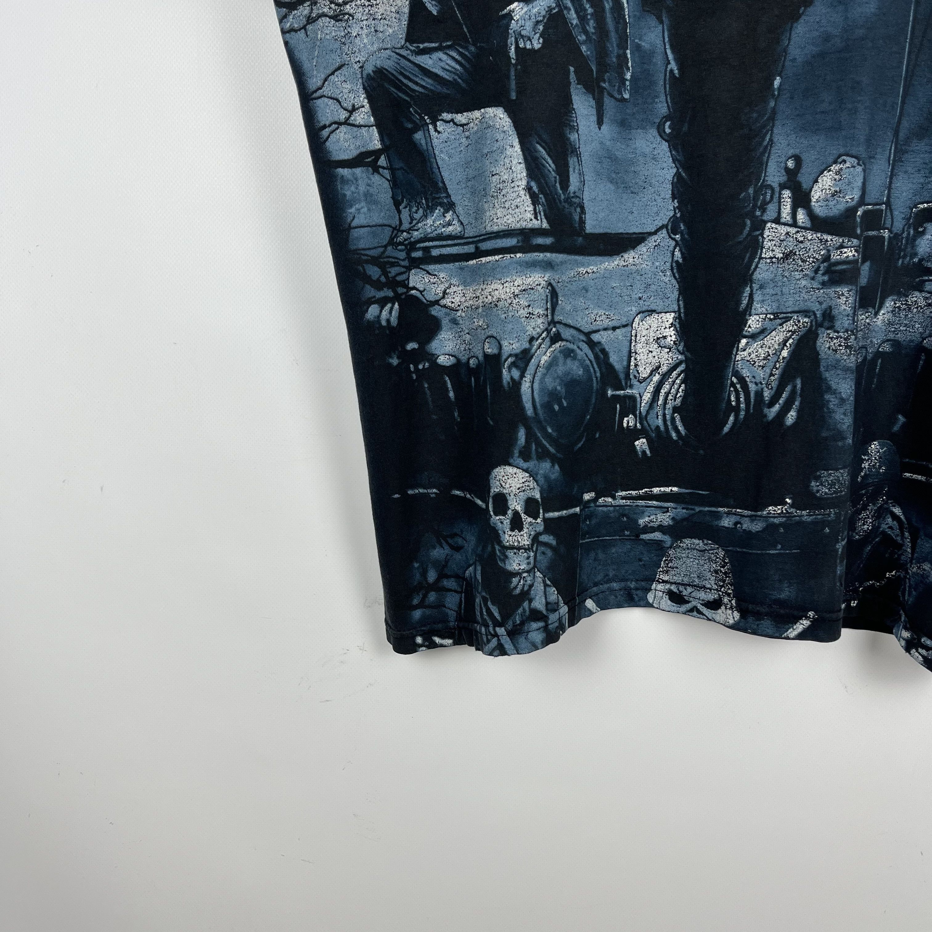 Band Tees Vintage Iron Maiden All Over Print Rare T Shirt 90’s Size US L / EU 52-54 / 3 - 4 Thumbnail