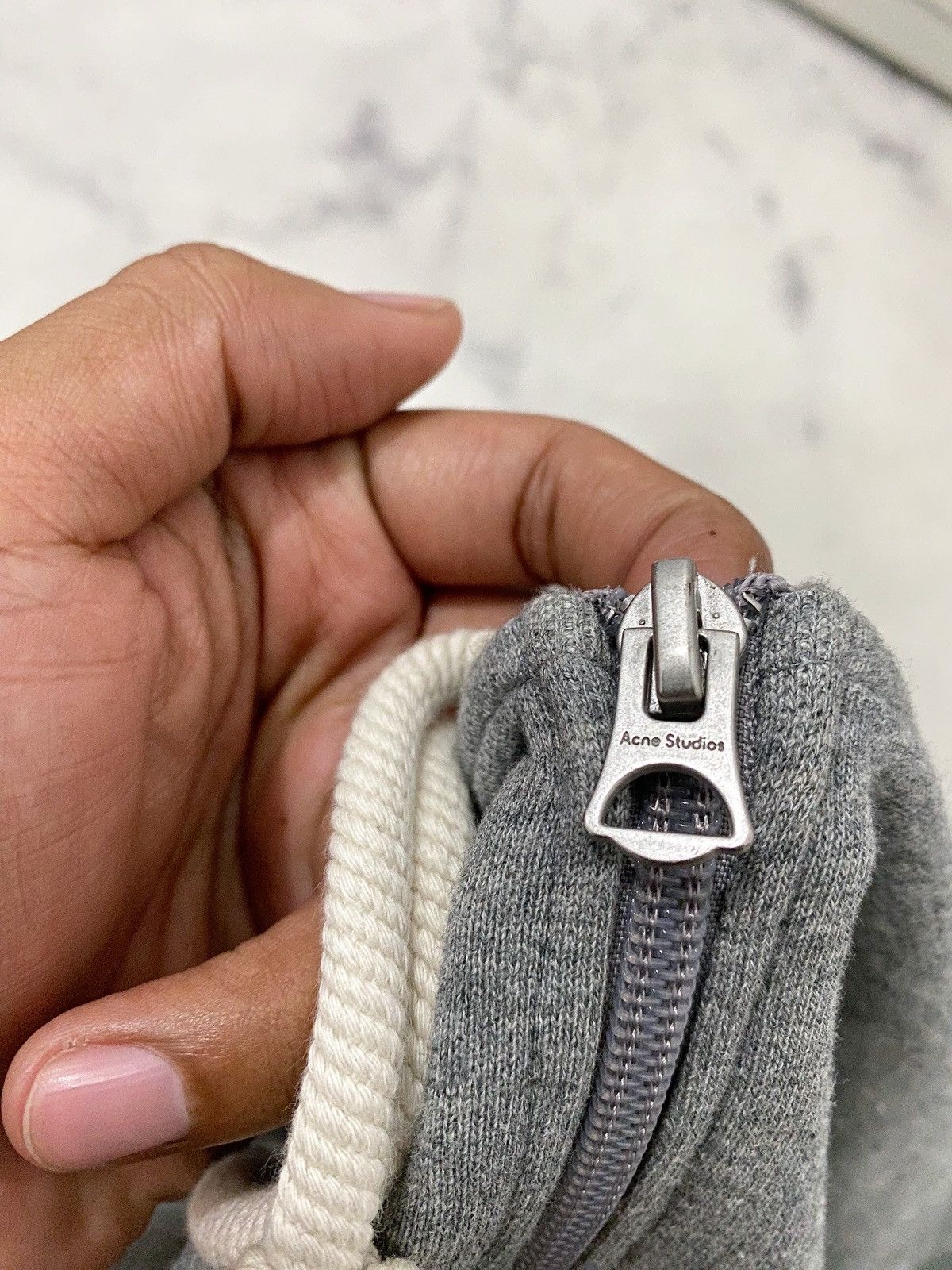 Acne Studios SS21 Acne Studios Justin Zip-Up Hoodie Size US XS / EU 42 / 0 - 5 Thumbnail