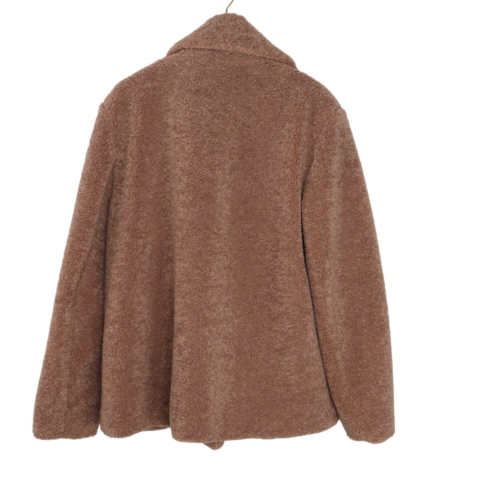 REVOLVE Revolve Mink Pink Dusty Rose Pink Sherpa Teddy Jacket Small Size S / US 4 / IT 40 - 2 Thumbnail