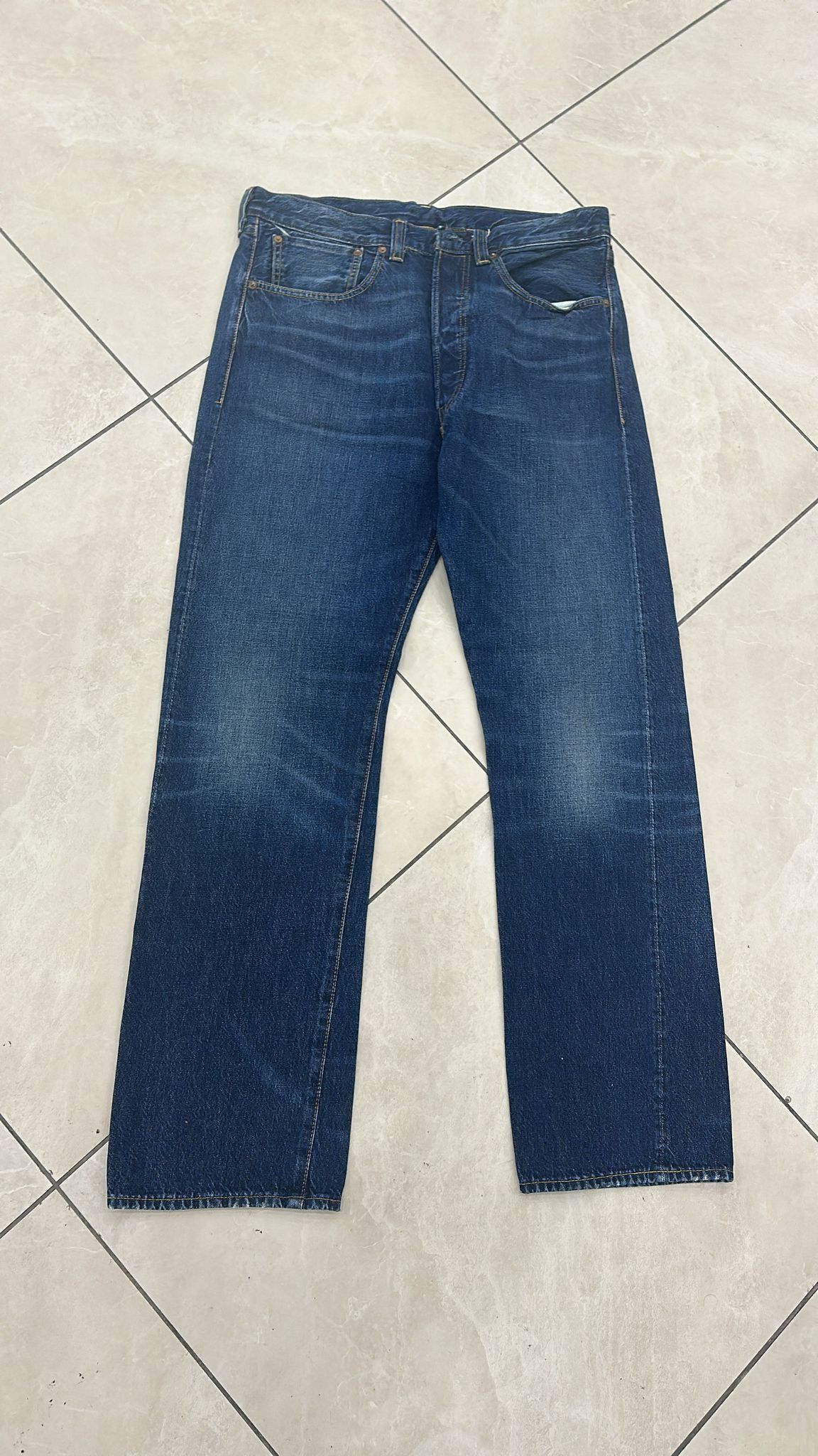 Levi's Vintage Clothing LVC Levi's Vintage Clothing 1947 501XX Selvedge Jean Size US 34 / EU 50 - 1 Thumbnail