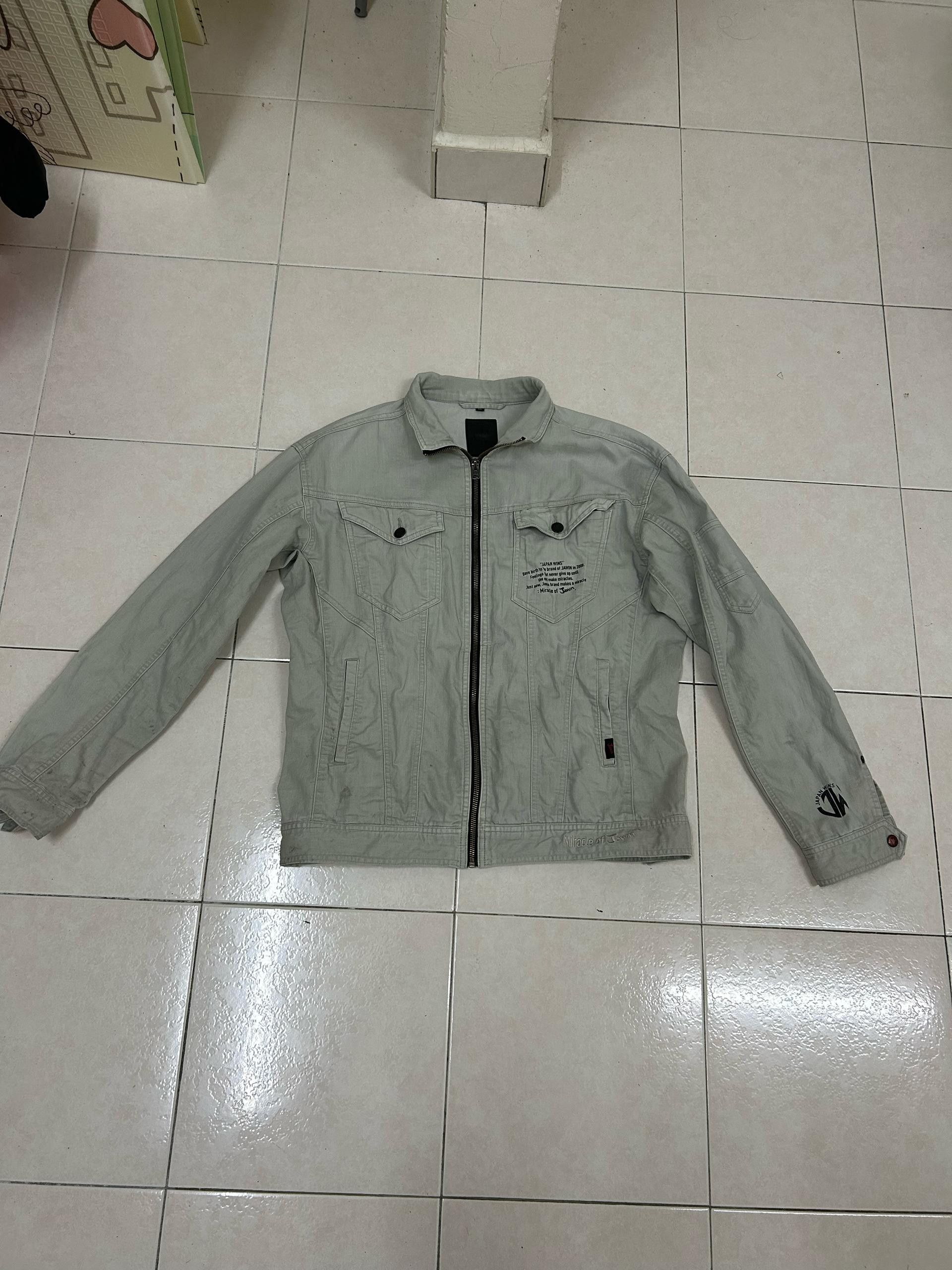 Japanese Brand 💥 Rare💥 Miracle Of Jawin Worker Jacket Size US L / EU 52-54 / 3 - 1 Thumbnail