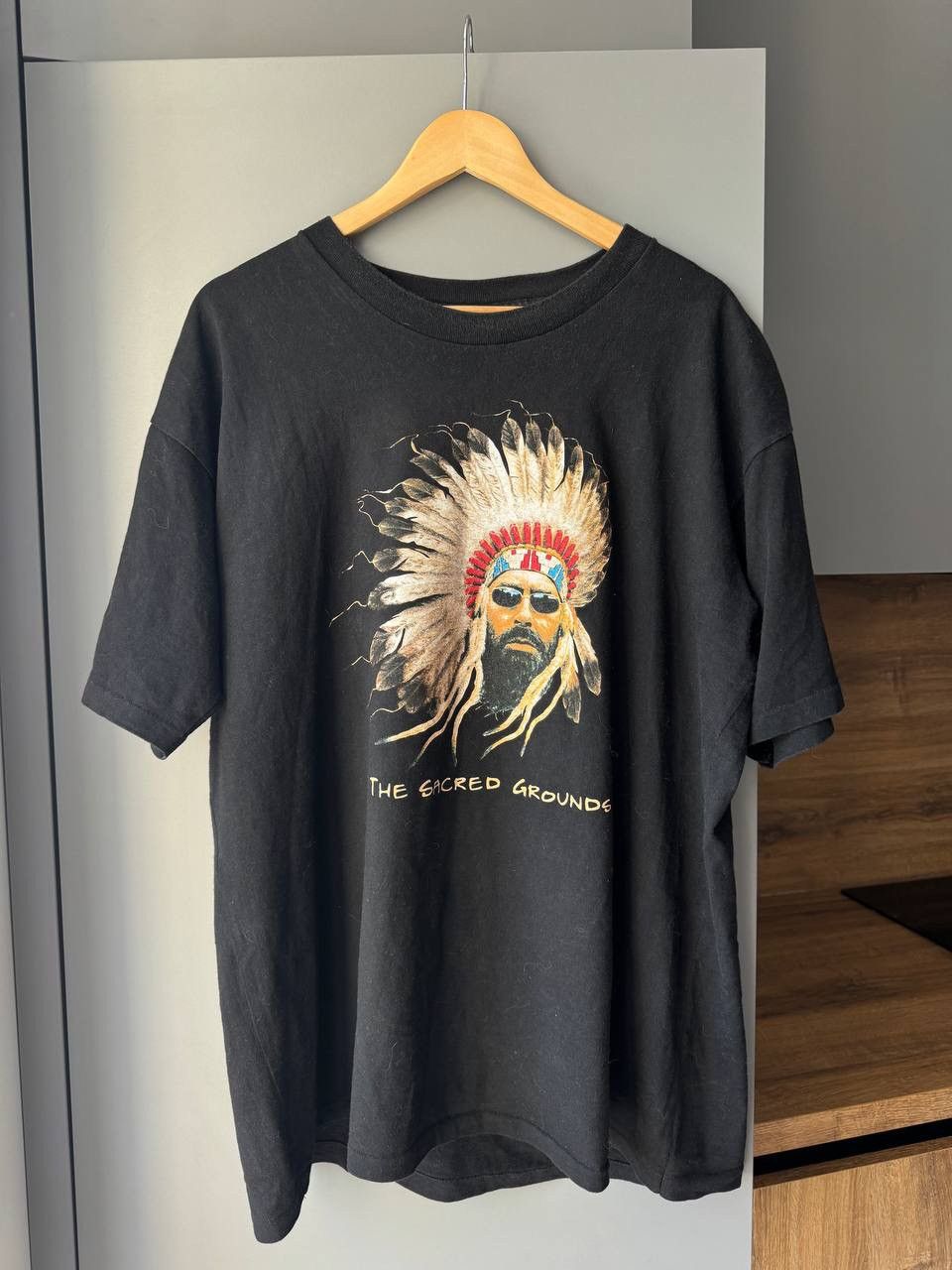 Harley Davidson × Vintage Vintage 1994 Harley Davidson “the sacred grounds” T Shirt Size US XXL / EU 58 / 5 - 1 Thumbnail