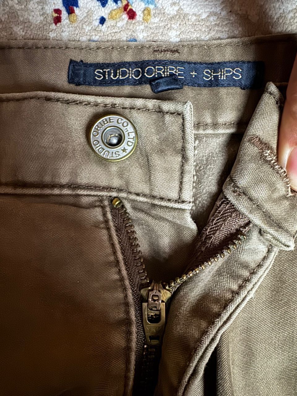 Japanese Brand × Vintage Cargo multi-pocket studio orire ships pants Size US 35 - 10 Thumbnail