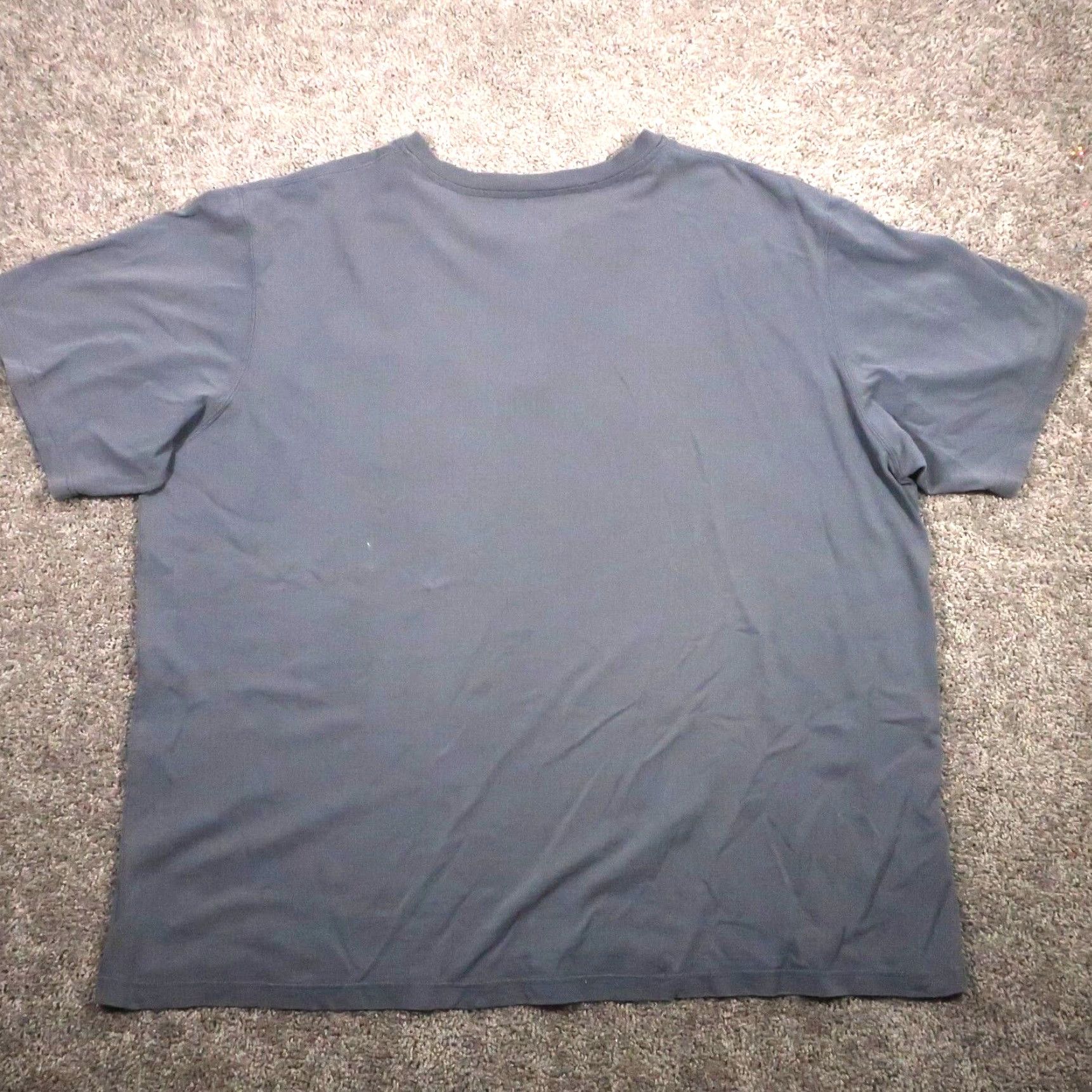 Carhartt VINTAGE Carhartt Henley Shirt Mens 4XL Charcoal Pocket Tee Original Breathable Cotton Size US XXL / EU 58 / 5 - 2 Thumbnail