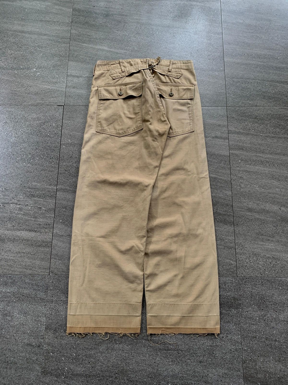Orslow FREE TAX! Fatigue Faded Pants Size US 28 / EU 44 - 5 Thumbnail
