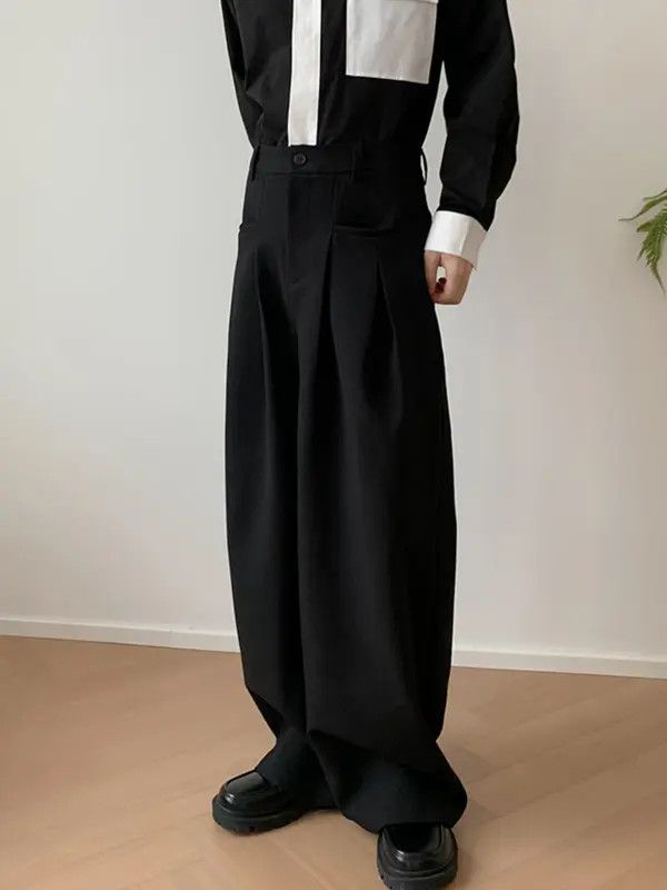 VIBE Black Wide Leg Pants Size US 30 / EU 46 - 3 Thumbnail