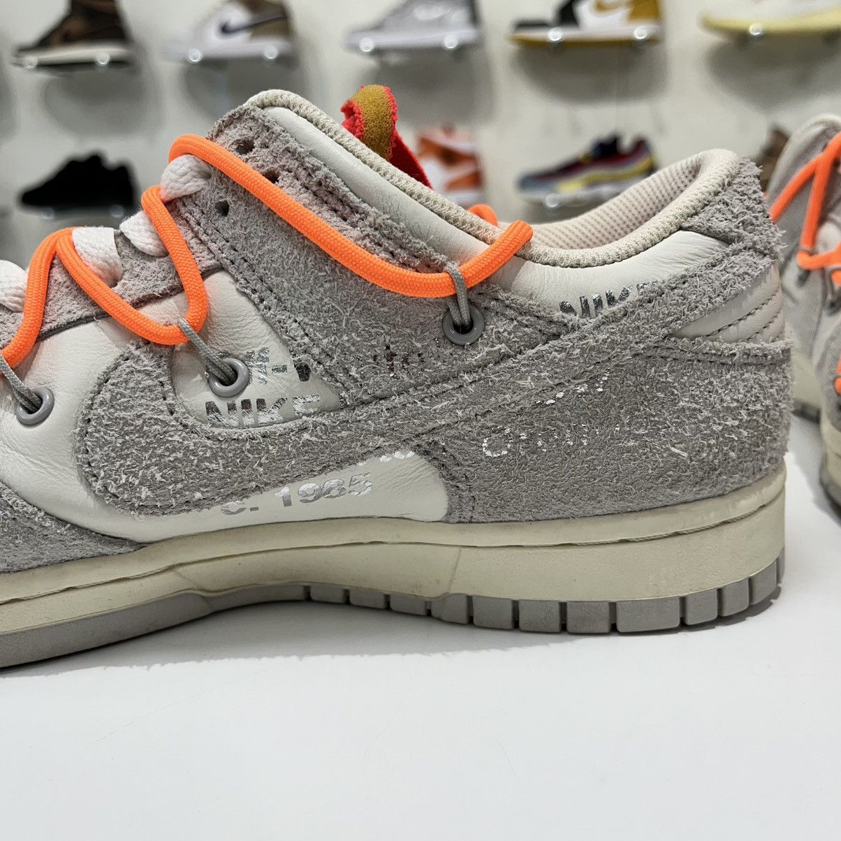Nike × Off-White Nike Dunk Low x Off White Lot 31 Size US 8.5 / EU 41-42 - 12 Thumbnail