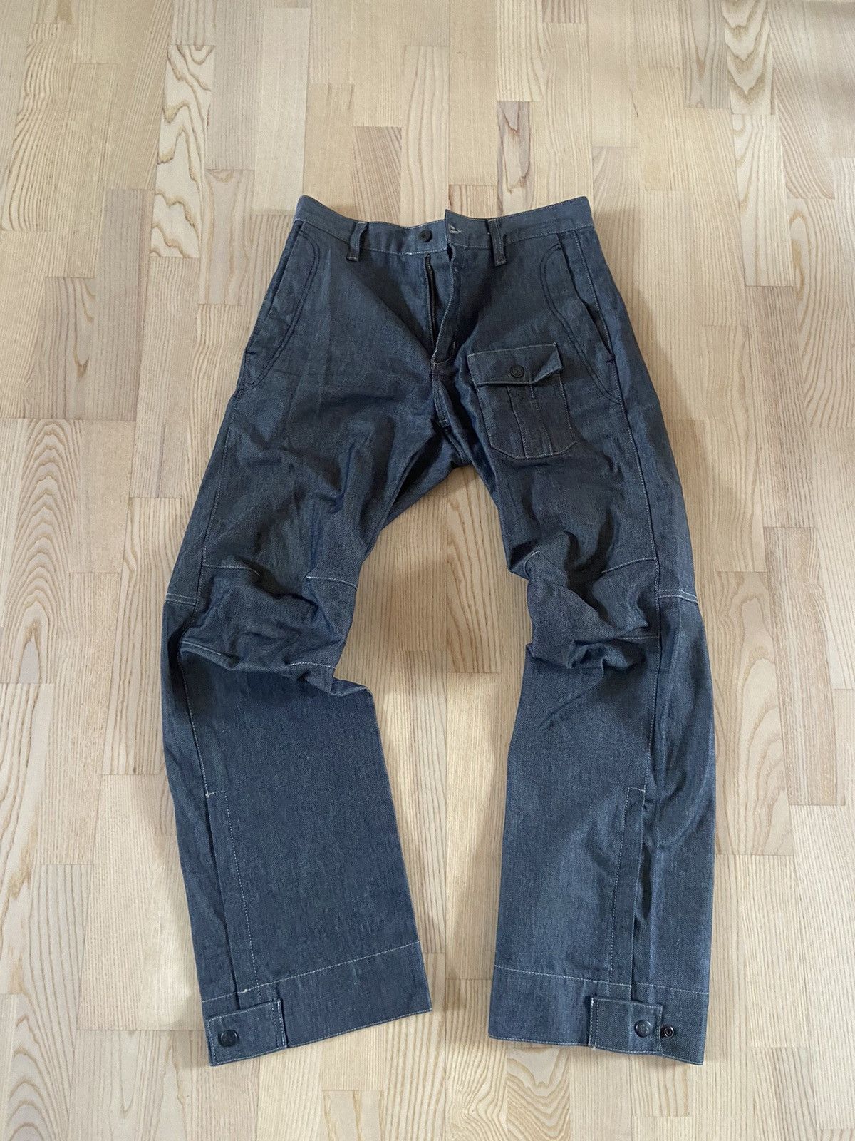 G-Star G-star vintage wide leg jeans Size US 31 - 1 Thumbnail