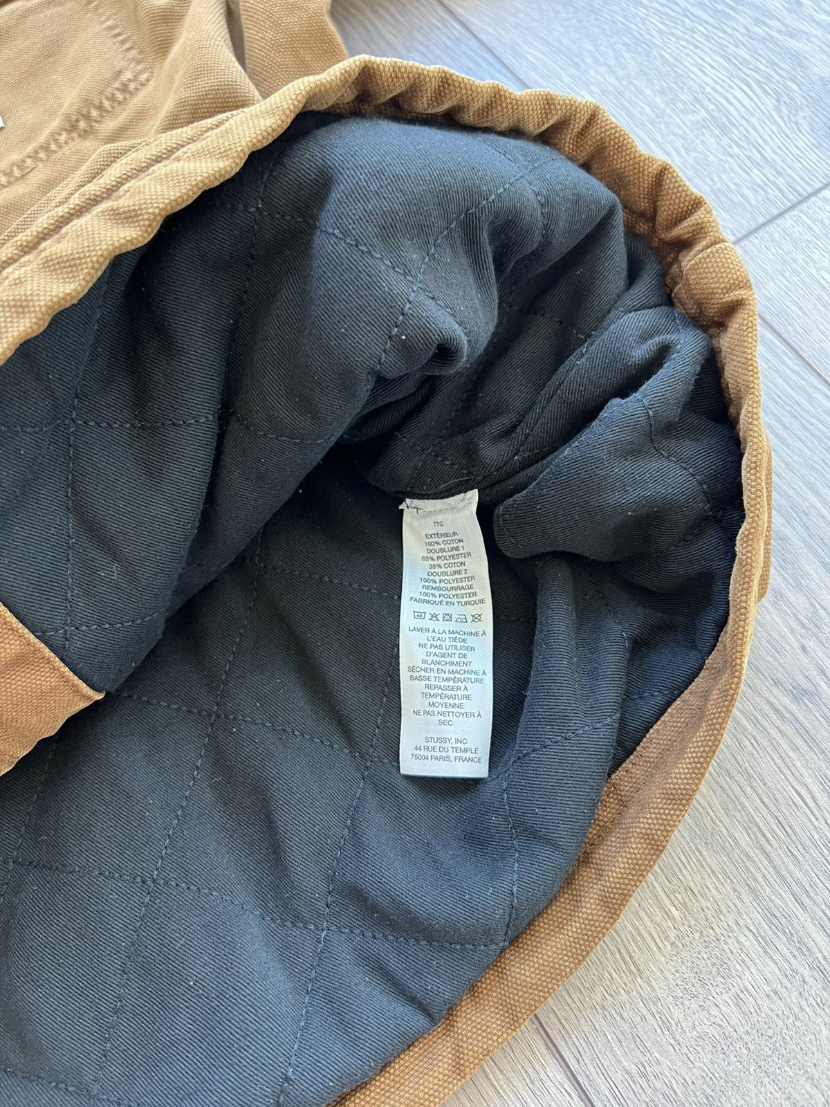 Stussy Stussy Washed Canvas Shop Jacket Bronze XXL Size US XXL / EU 58 / 5 - 8 Thumbnail