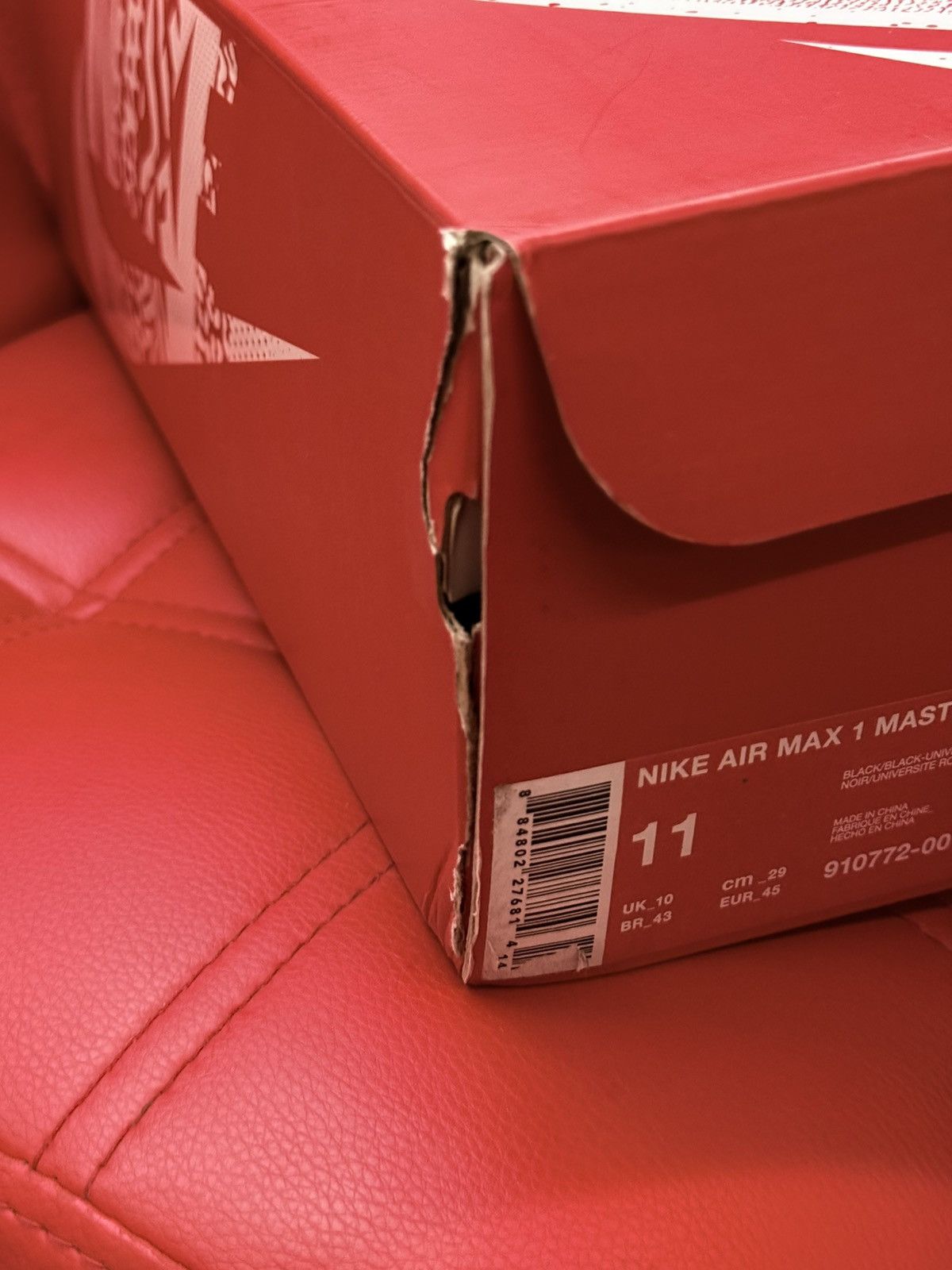 Nike Nike Air Max 1 Master EU 45 Size US 11 / EU 44 - 6 Thumbnail