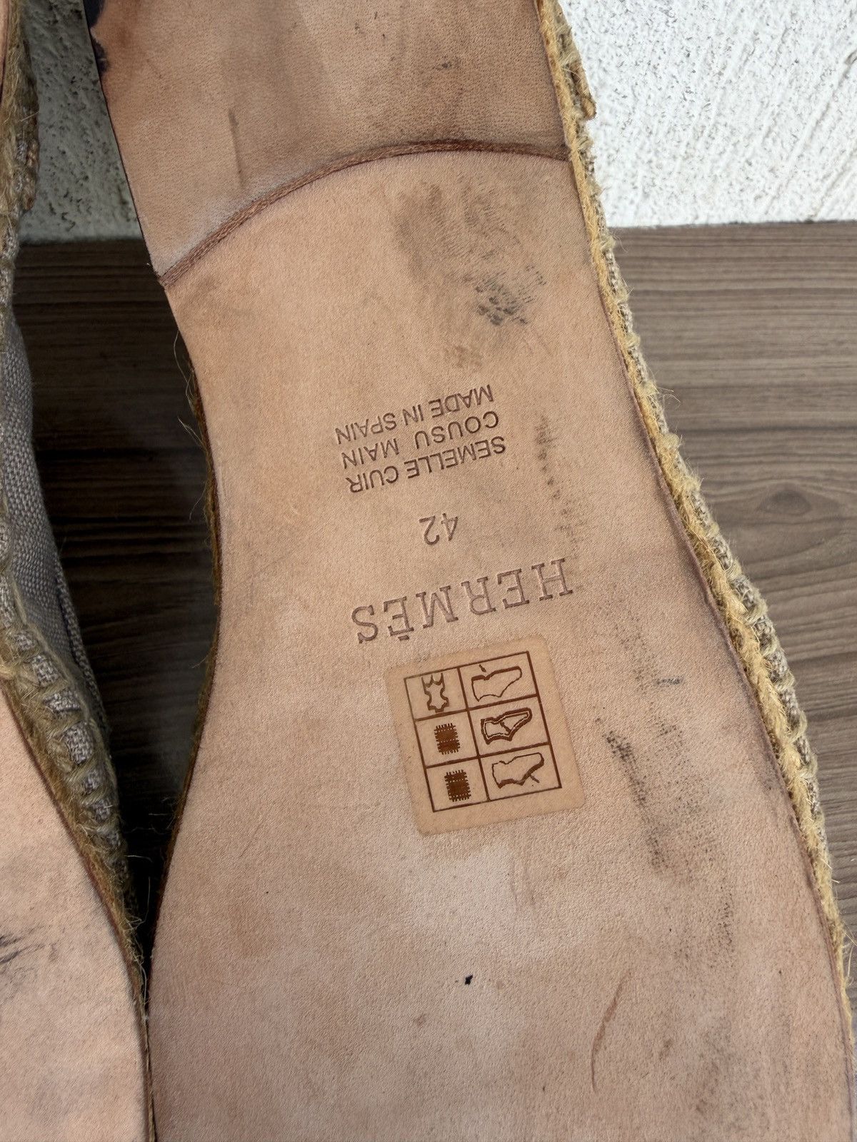 Hermes Espadrille slip on Size US 9 / EU 42 - 13 Thumbnail