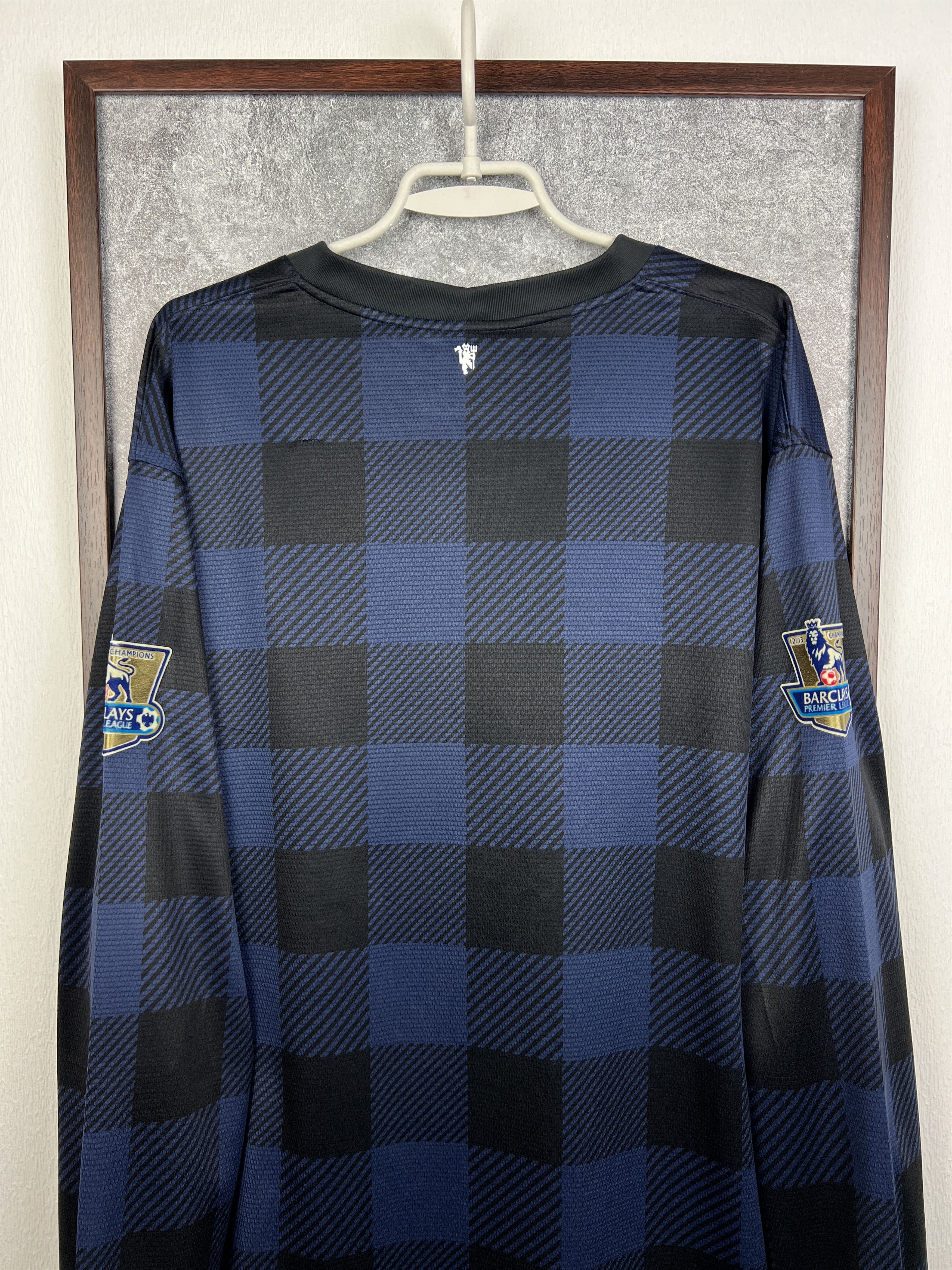 Nike Manchester United football shirt Soccer Long Sleeve Jersey Size US XXL / EU 58 / 5 - 10 Thumbnail