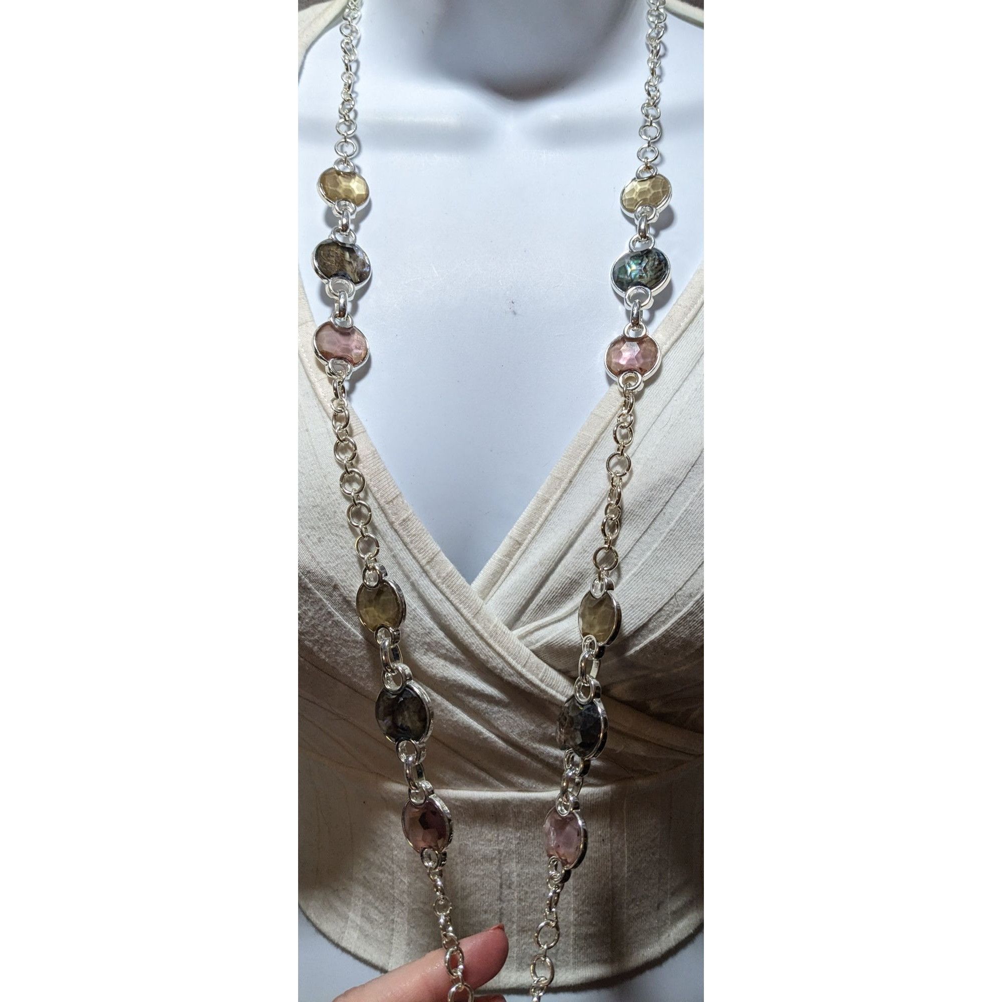 Other Dana Buchman Gemmed Chain Necklace Size ONE SIZE - 8 Thumbnail
