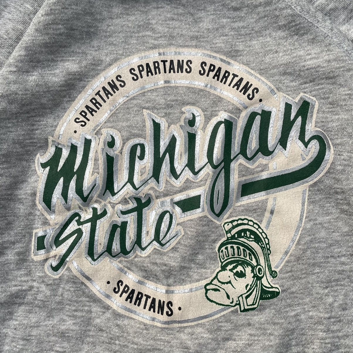 Champion × Vintage Vintage Spartans Michigan State Sweatshirt Big Logo Size US S / EU 44-46 / 1 - 3 Thumbnail