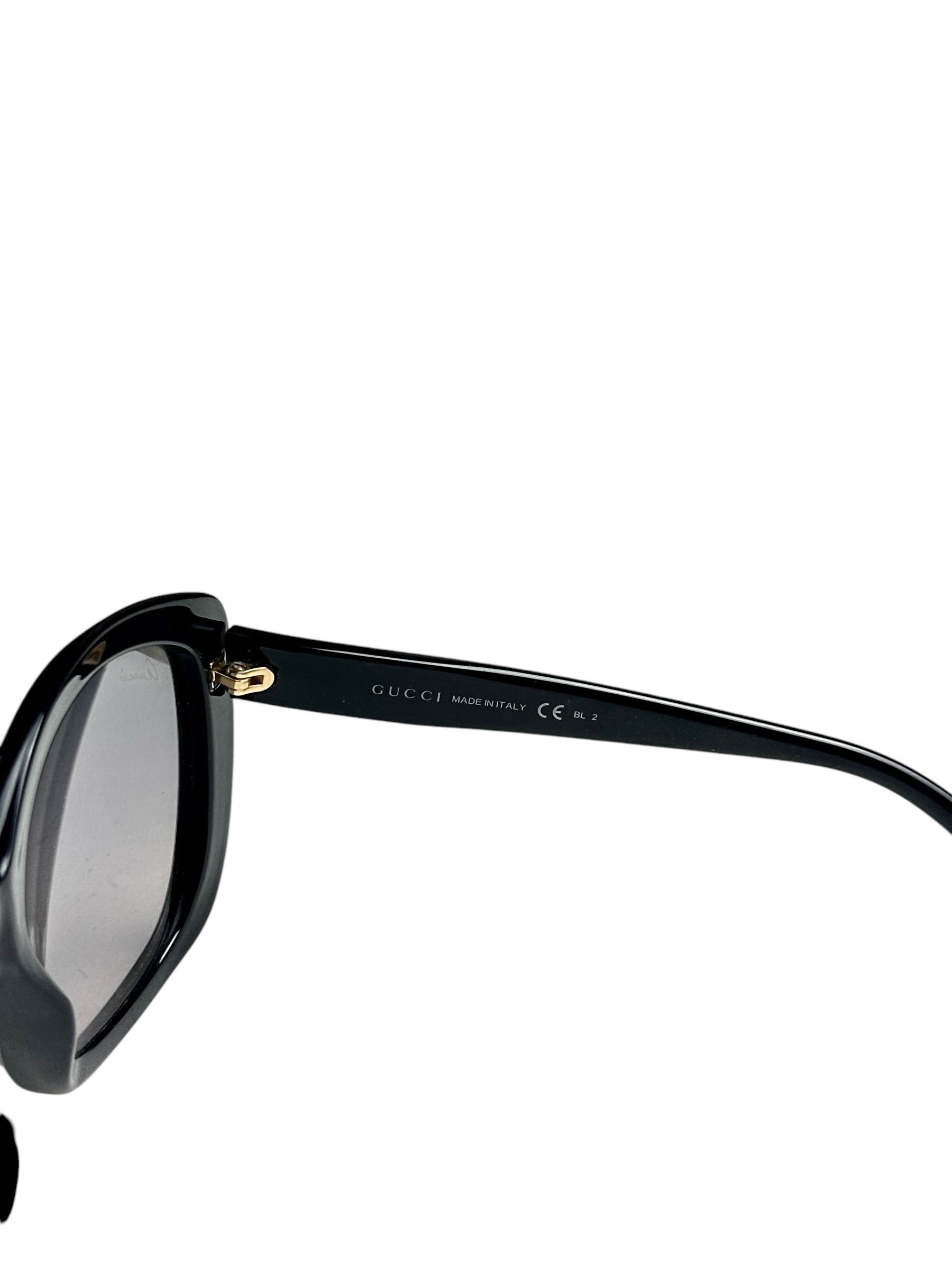Gucci Gucci Round Slim GG Logo Sunglasses Size ONE SIZE - 7 Thumbnail