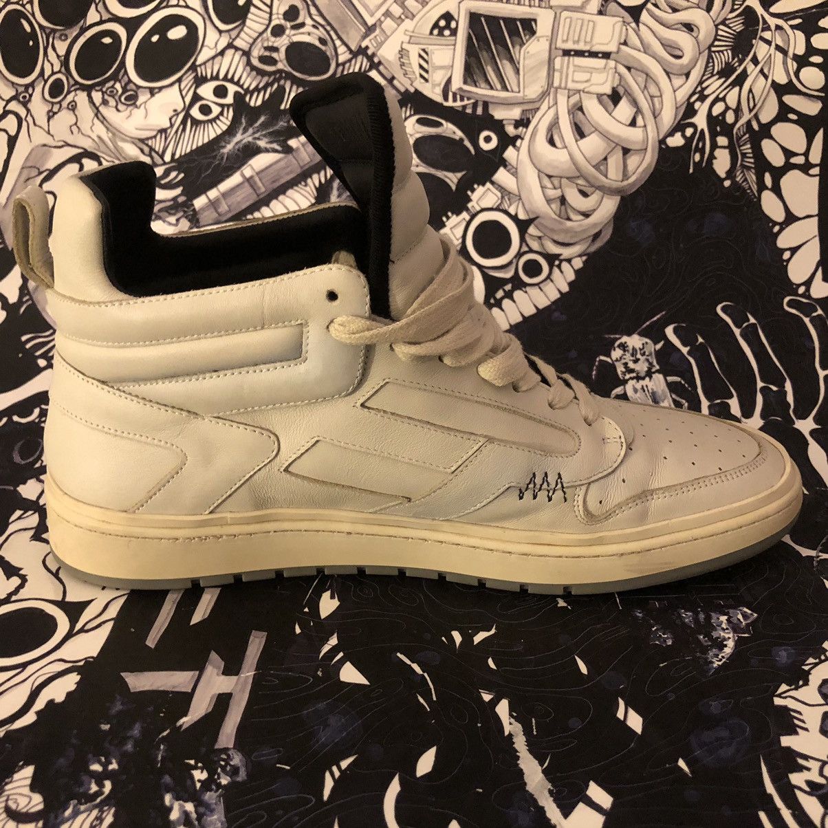 Represent Clo. Reptor Hi High Vintage White OG Size US 13 / EU 46 - 6 Thumbnail
