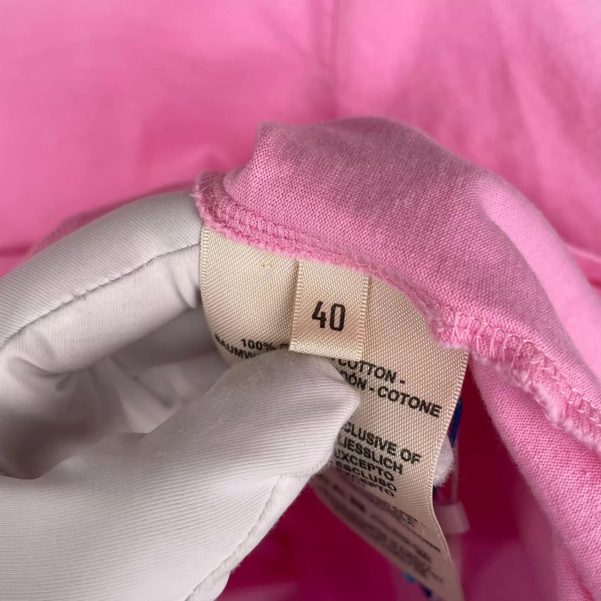 Hermes Hermès Pink Short Sleeve Tee 40 260202VHDLY03 Size M / US 6-8 / IT 42-44 - 6 Thumbnail