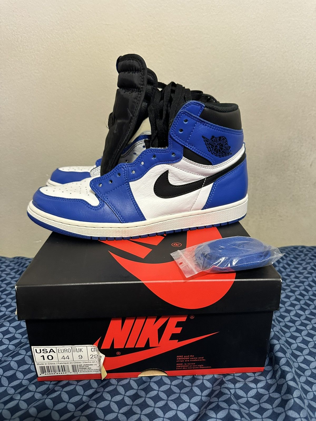 Jordan Brand × Nike Air Jordan 1 Game Royal Size US 10 / EU 43 - 4 Thumbnail