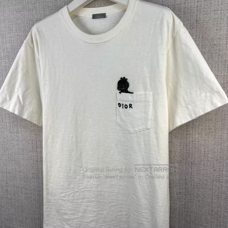 Dior Dior SS24 Letter Logo Cartoon Pattern Embroidery Round-nec Size US XXL / EU 58 / 5 - 2 Thumbnail