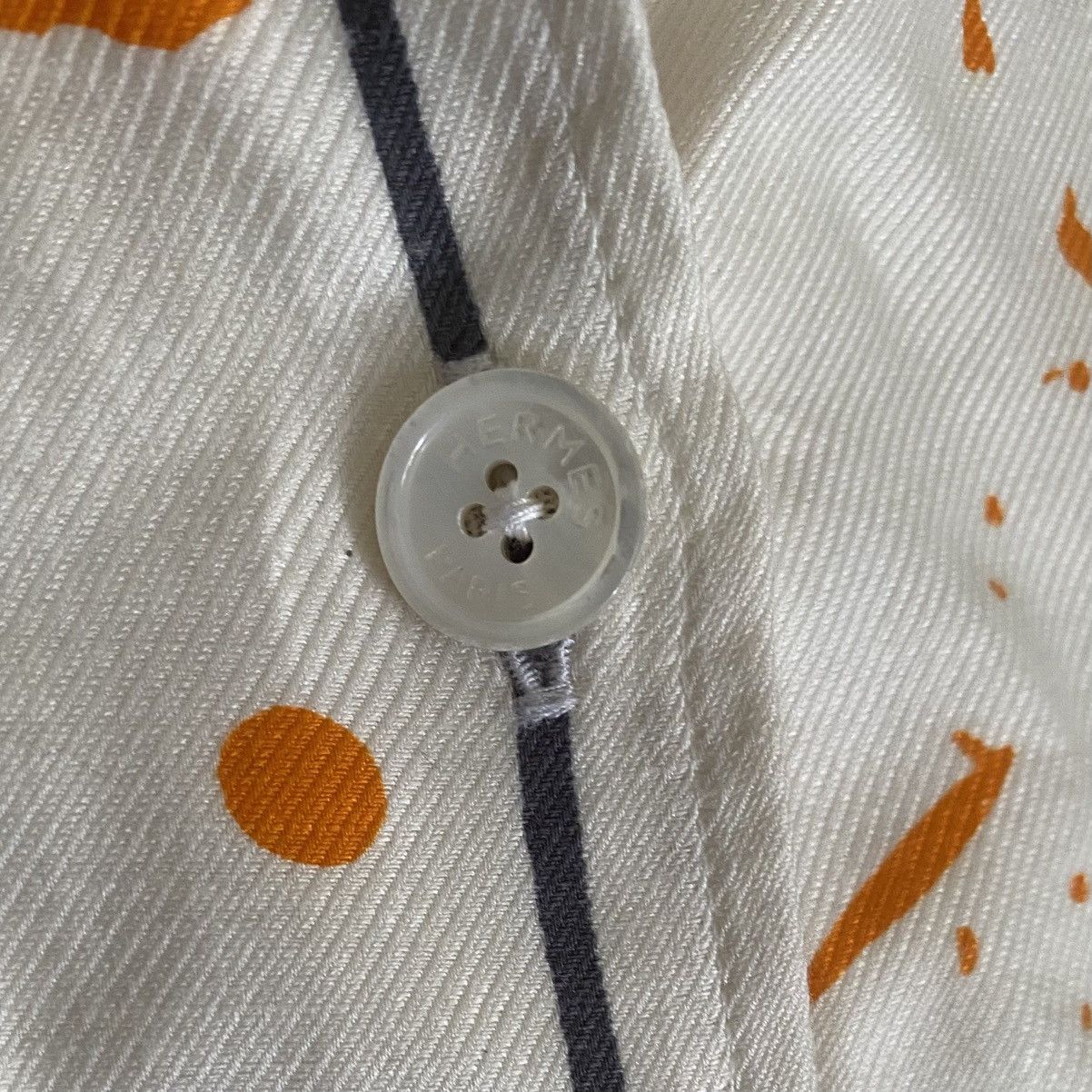 Hermes SS04 By Margiela Cheval Suprise Button Front Shirt Size S / US 4 / IT 40 - 7 Thumbnail
