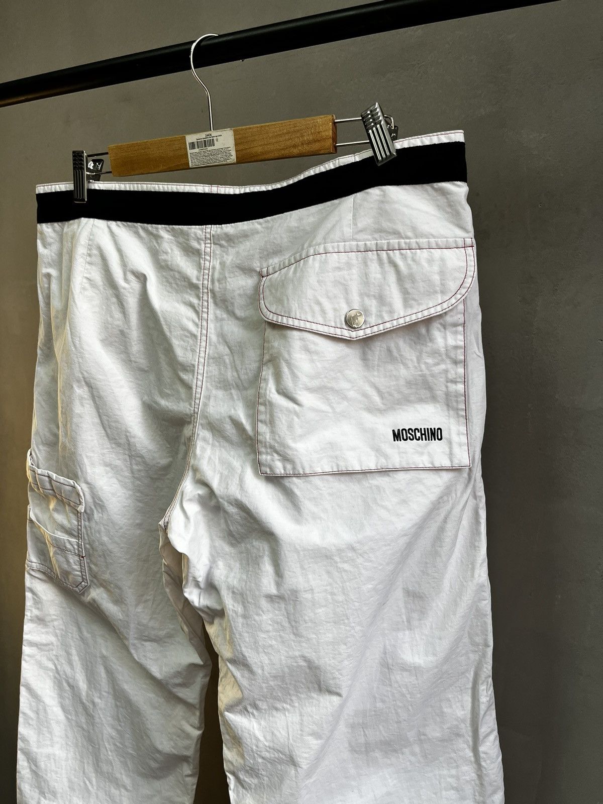 Moschino × Vintage moschino cargo pants vintage 90s Size US 33 - 4 Thumbnail
