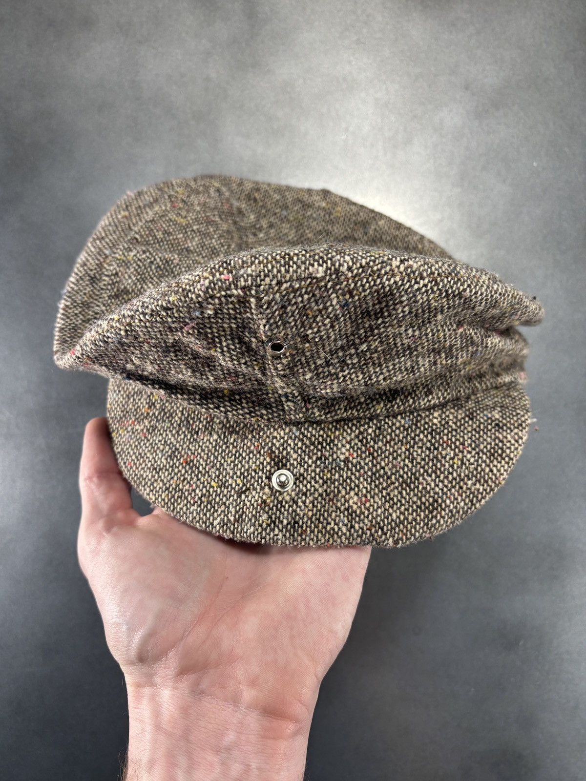 Levi's True Vintage Levi's Newsboy Cap Flatcap Wool Snap Hat Size ONE SIZE - 9 Thumbnail