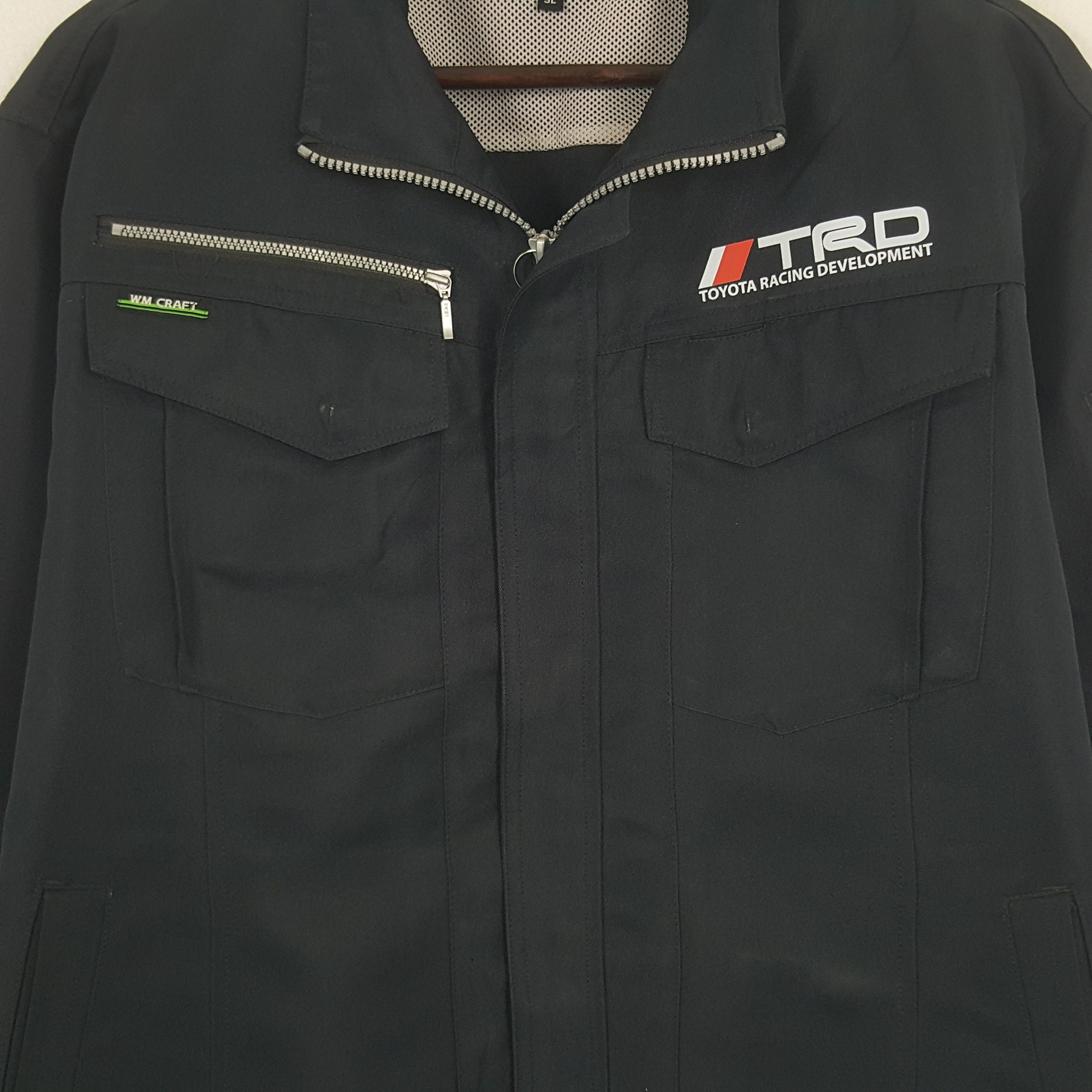 Vintage Vintage Toyota Racing Development Custom Art Worker Jacket Size US L / EU 52-54 / 3 - 4 Thumbnail