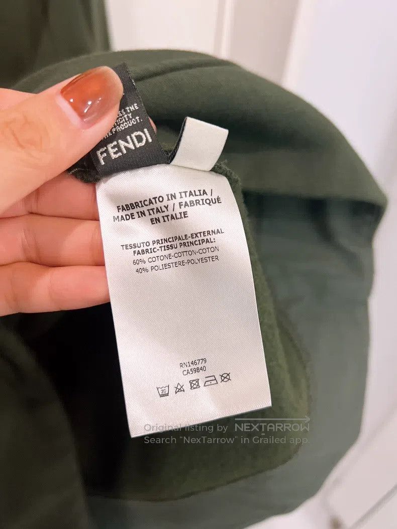 Fendi Fendi Military Green Little Devil Hoodie Dress Size M / US 6-8 / IT 42-44 - 9 Thumbnail