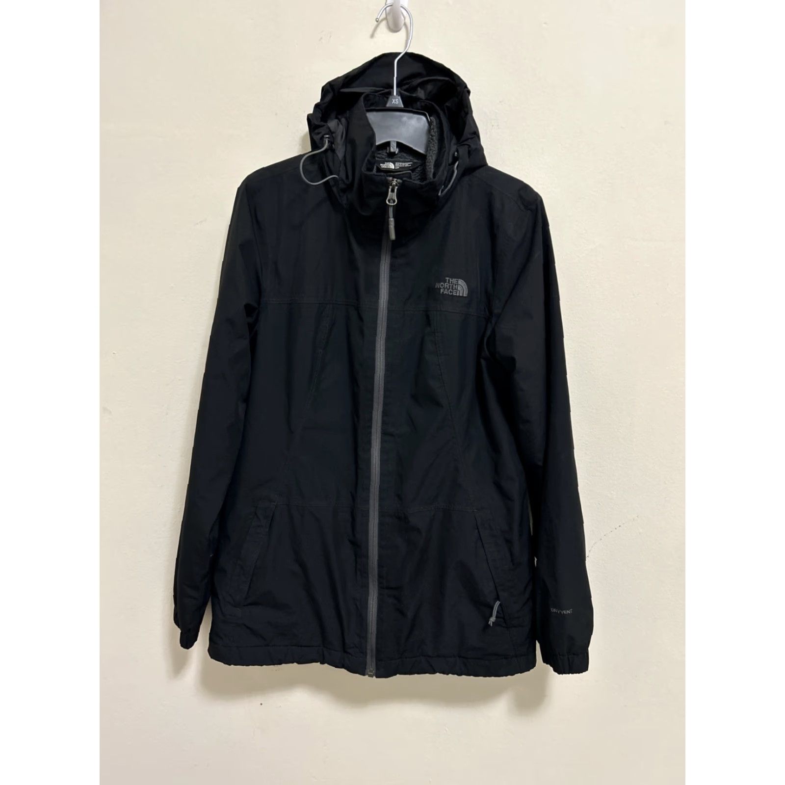 The North Face VINTAGE The North Face Jacket Womens Small Purple Hooded Full Zip Parka Fleece Lined Ski Women Size S / US 4 / IT 40 - 2 Thumbnail