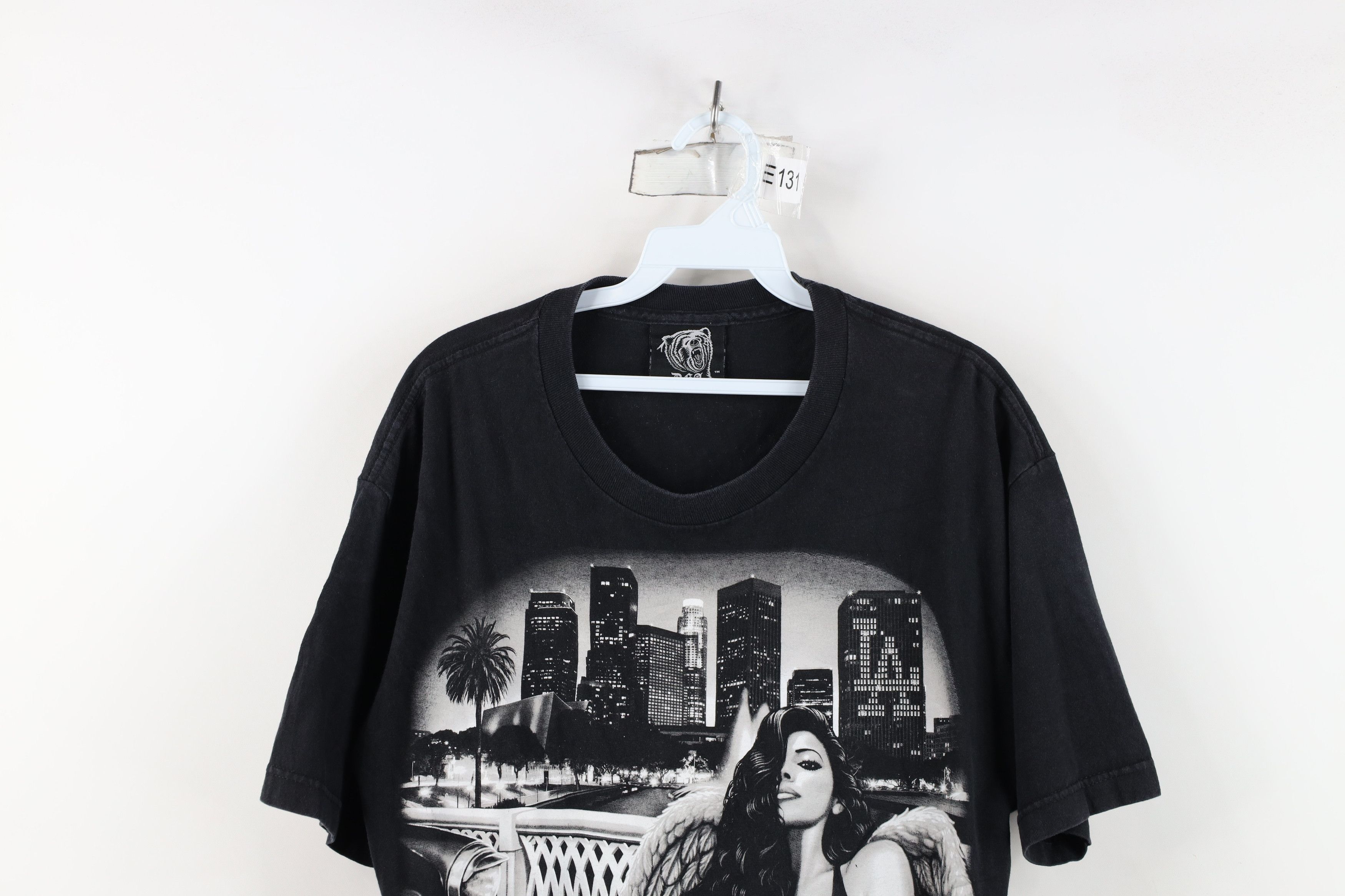 Vintage Vintage Y2K Streetwear City of Angels Pinup Girl T-Shirt Size US L / EU 52-54 / 3 - 2 Thumbnail