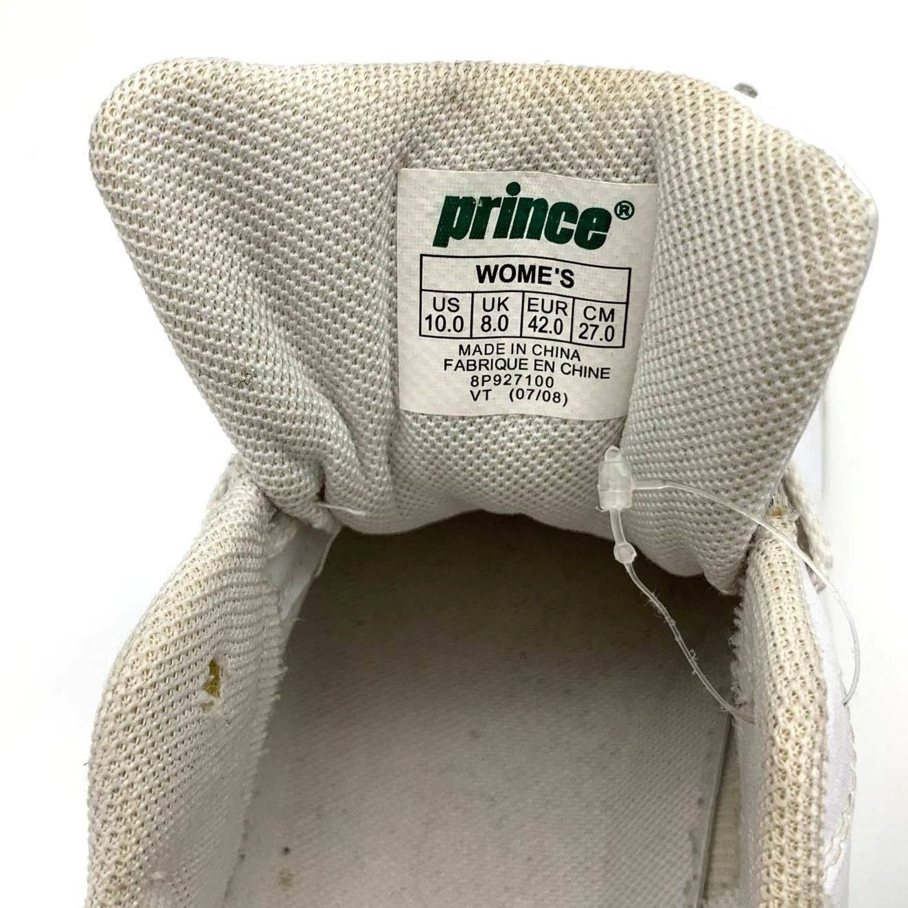 Prince Prince Women's Athletic Tennis White Shoes Size 10 Size US 10 / IT 40 - 3 Thumbnail