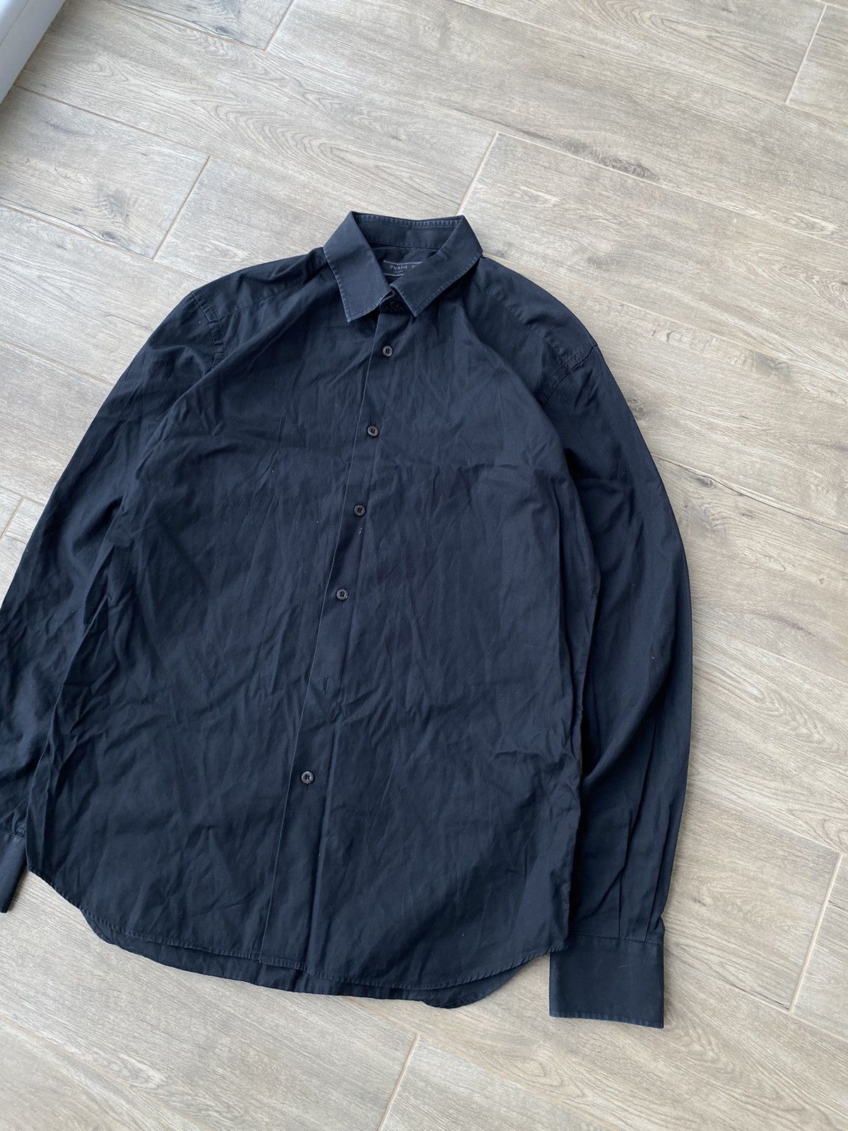 Prada × Vintage Prada Vintage Black Label Shirt Size US M / EU 48-50 / 2 - 2 Thumbnail