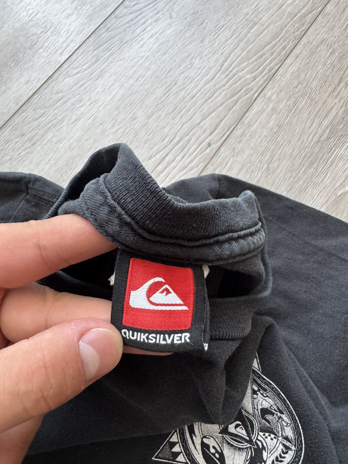 Quiksilver × Vintage 🇺🇸 Vintage 90s QUIKSILVER Long Sleeve T Shirt Surf Skate USA Size US S / EU 44-46 / 1 - 7 Thumbnail