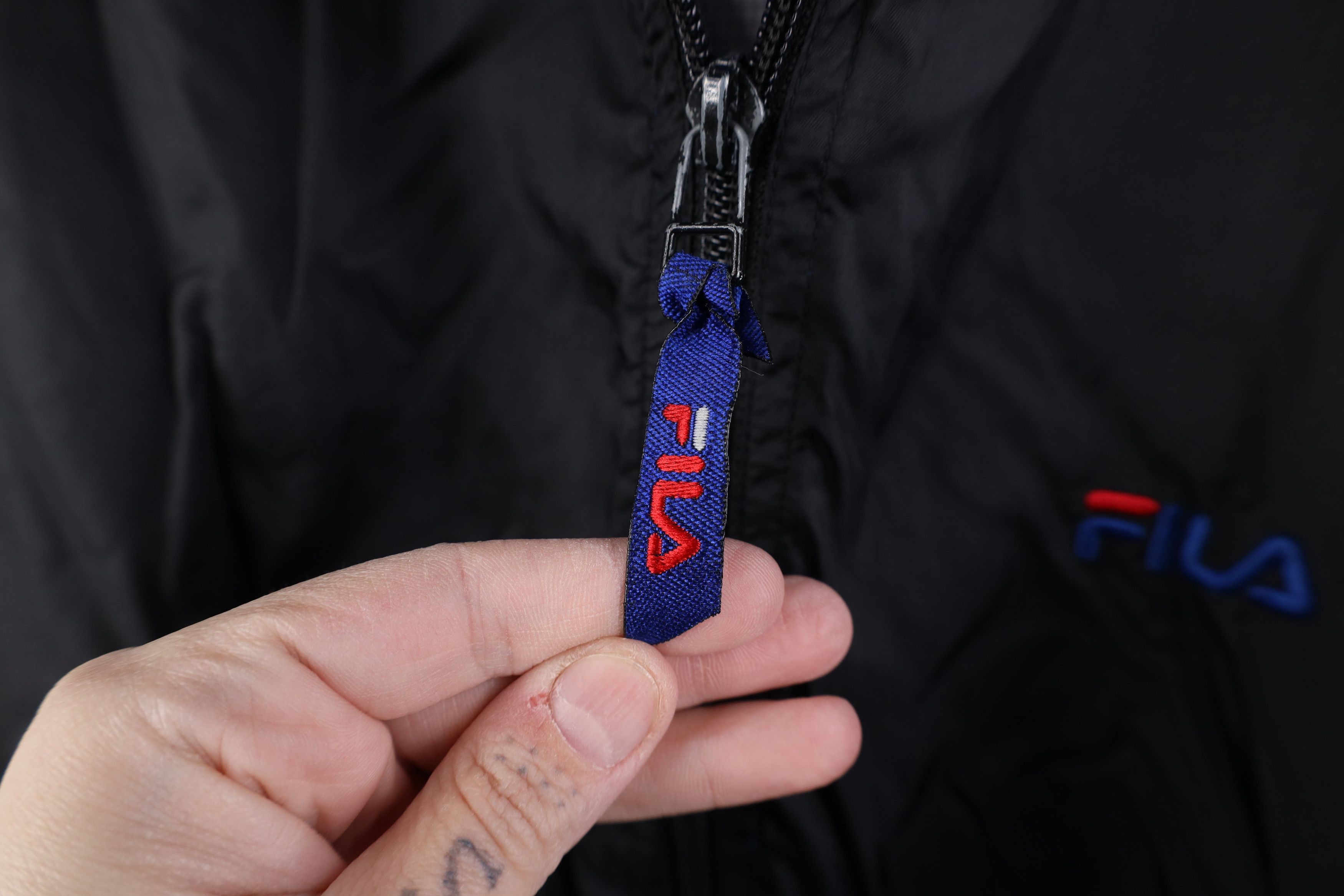 Fila Vintage 90s Fila Block Lined Bjorn Borg Windbreaker Jacket Size US XL / EU 56 / 4 - 6 Thumbnail