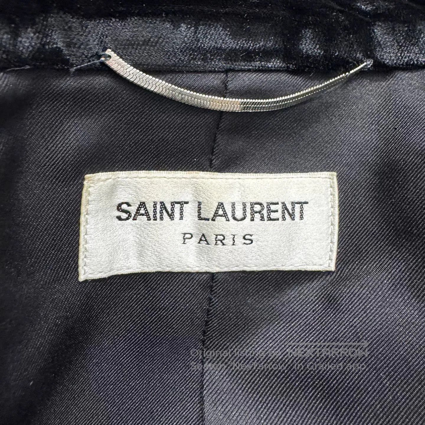 Saint Laurent Paris stylish velvet blazer from SLP. Size US L / EU 52-54 / 3 - 3 Thumbnail