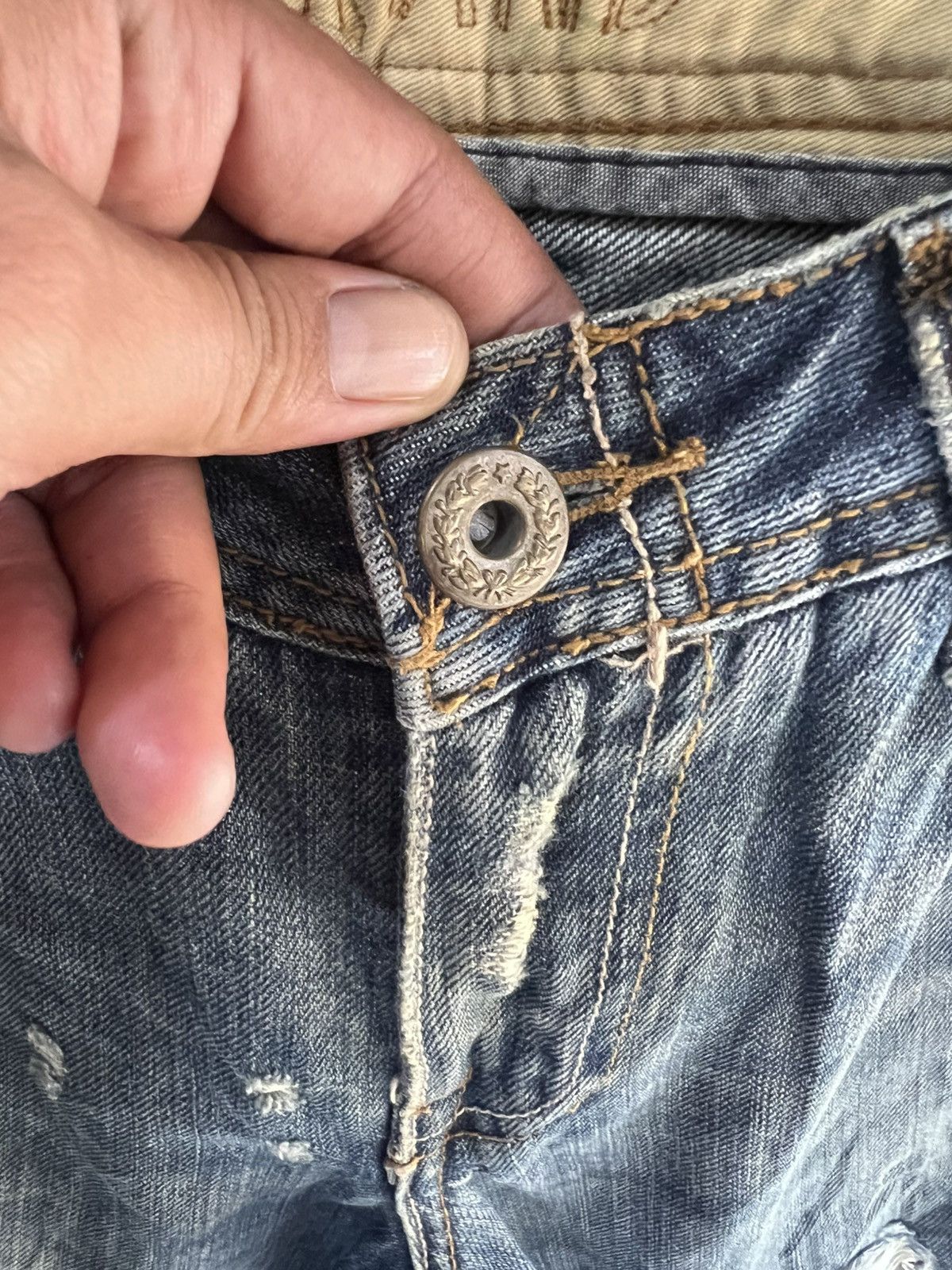 Z Brand 🔥Vintage Z Brand Distressed Denim Size US 31 - 9 Thumbnail